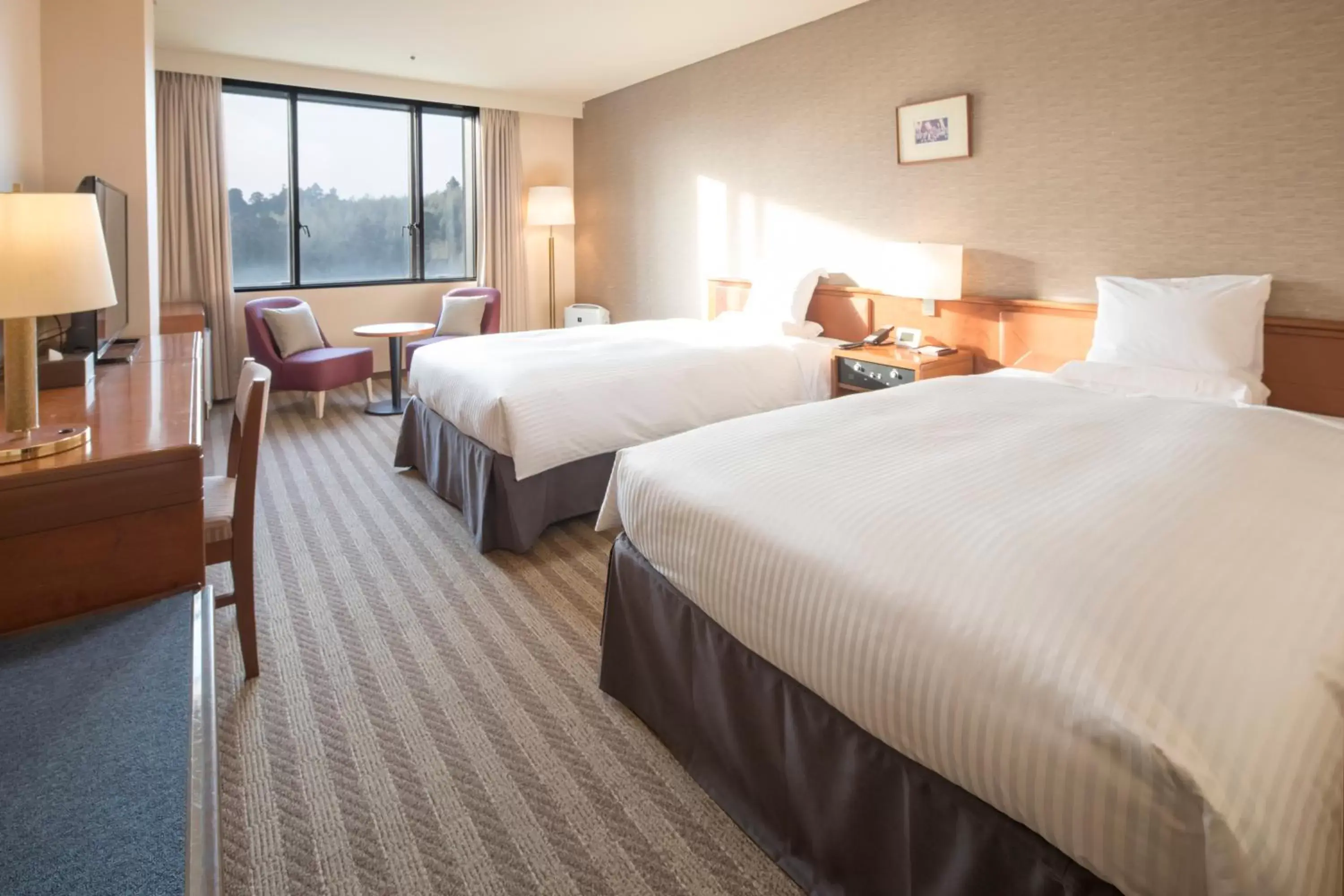 Bed in HOTEL MYSTAYS PREMIER Narita