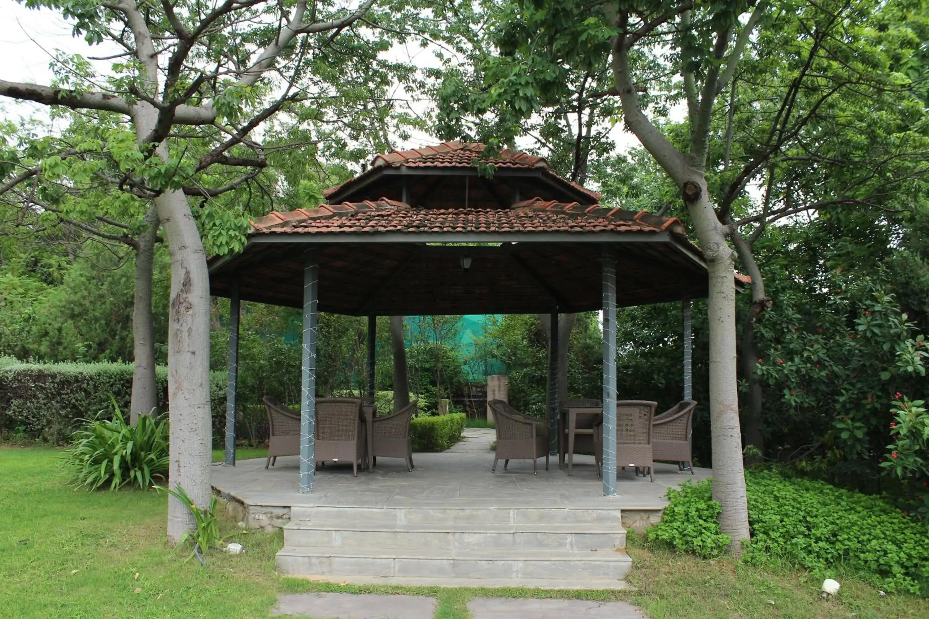 Garden in The Gateway Resort Damdama Lake