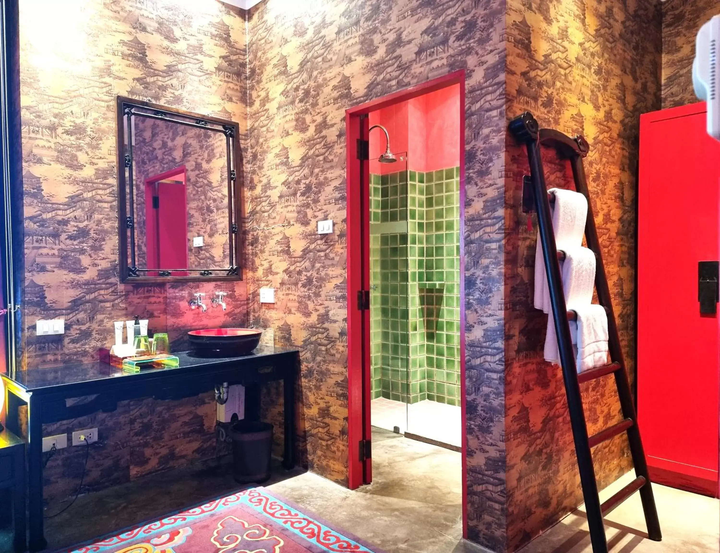 Bathroom in Shanghai Mansion Bangkok - SHA Extra Plus