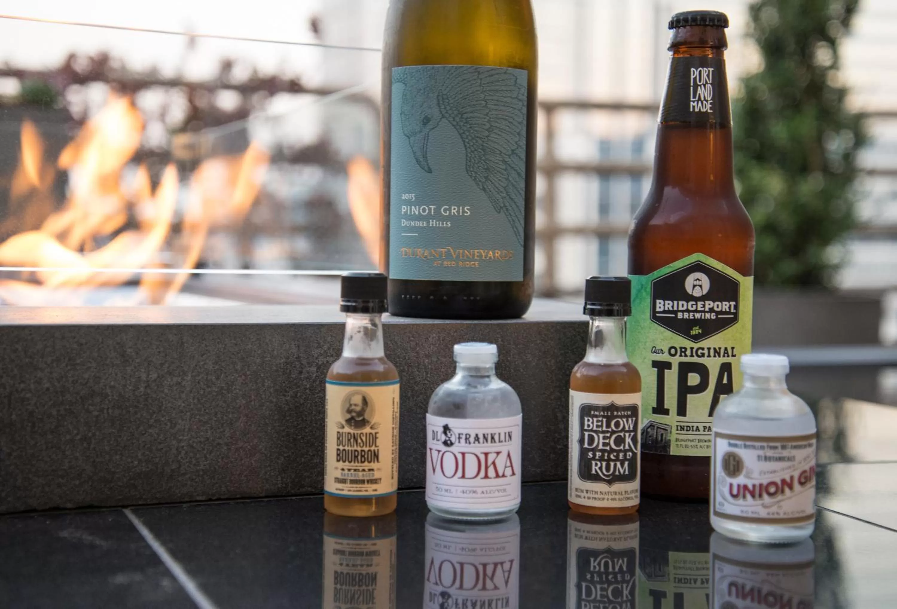 Alcoholic drinks in Sentinel Hotel