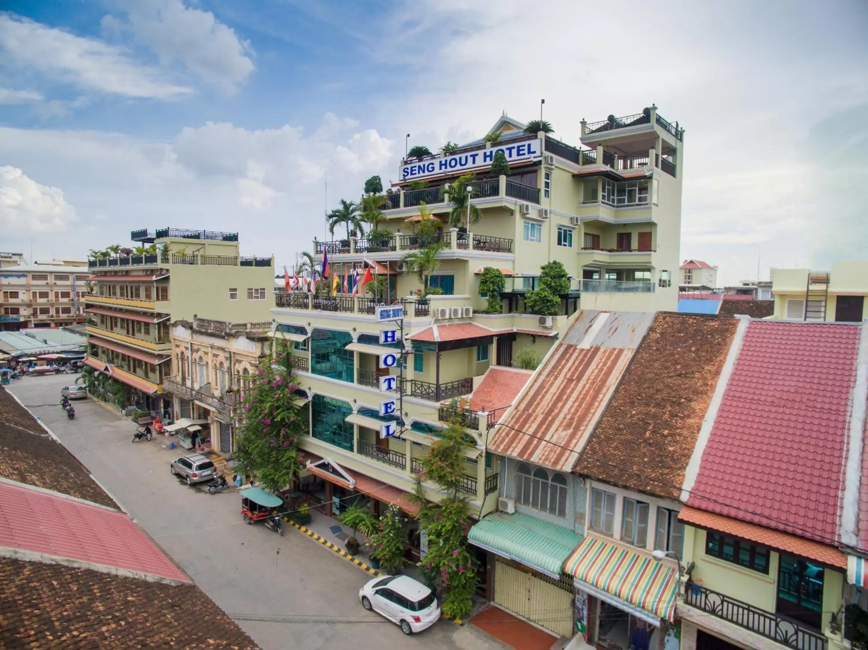 Property building, Neighborhood in Seng Hout Hotel