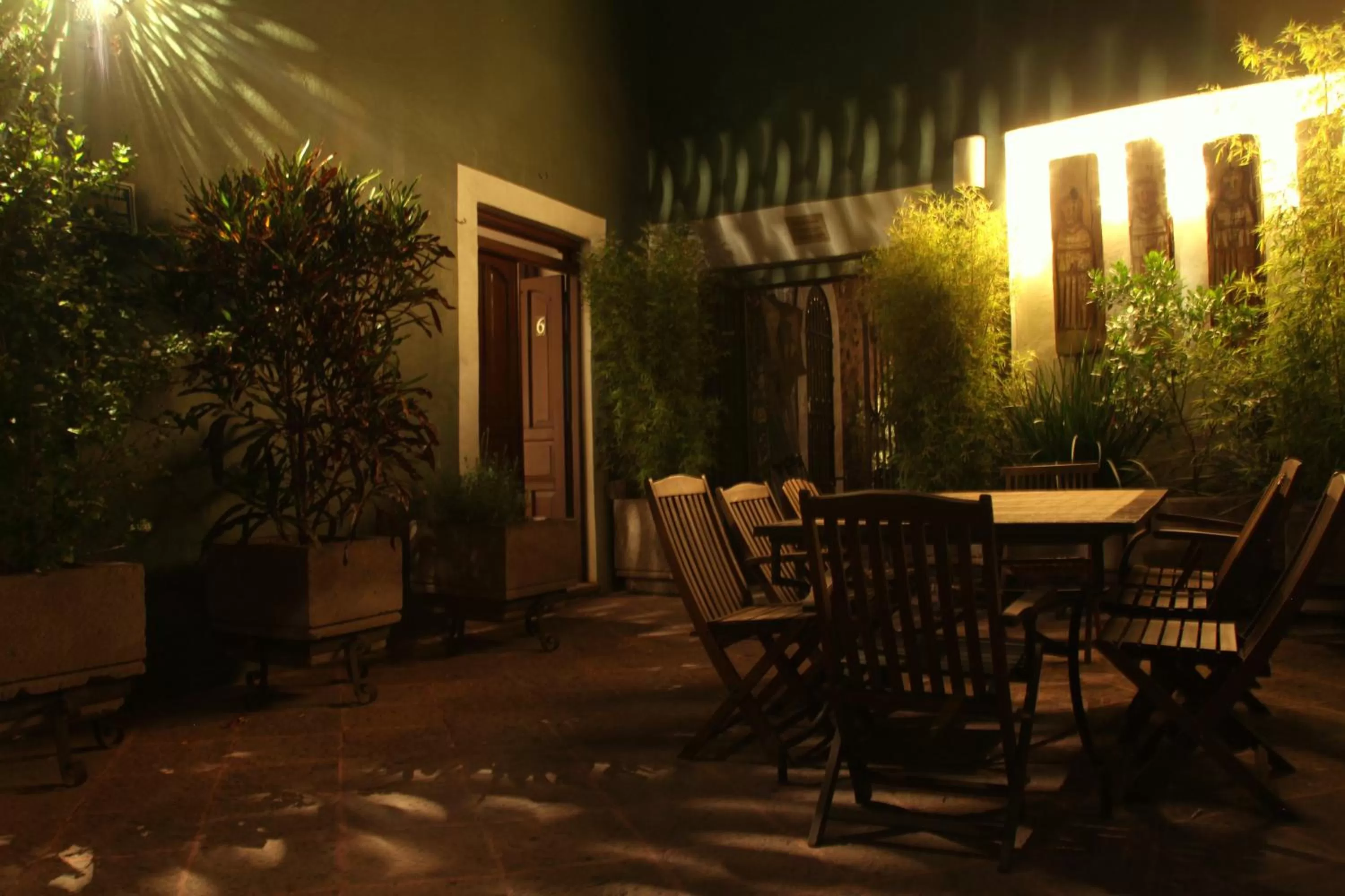 Garden in La Casa del Atrio