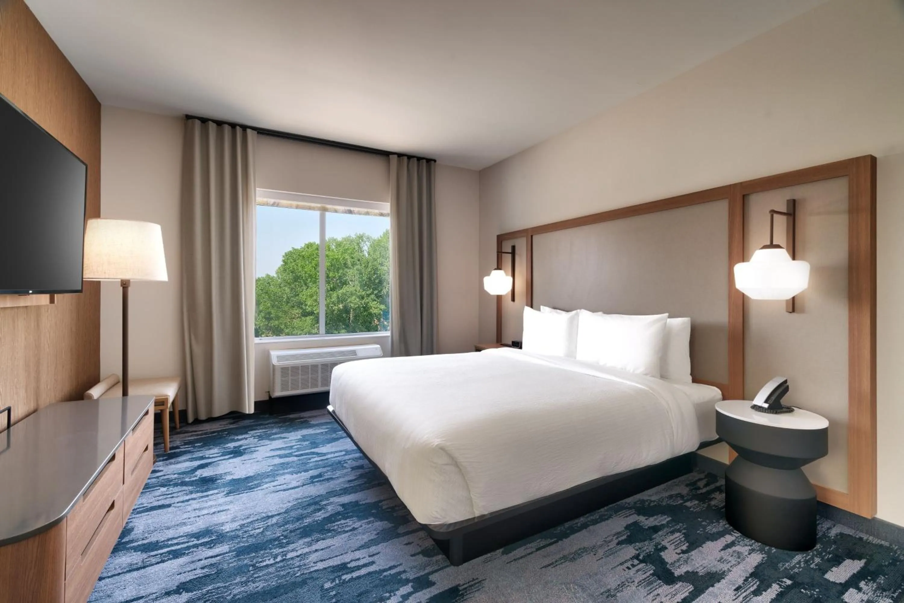 Bedroom, Bed in Fairfield by Marriott Inn & Suites Salt Lake City Cottonwood