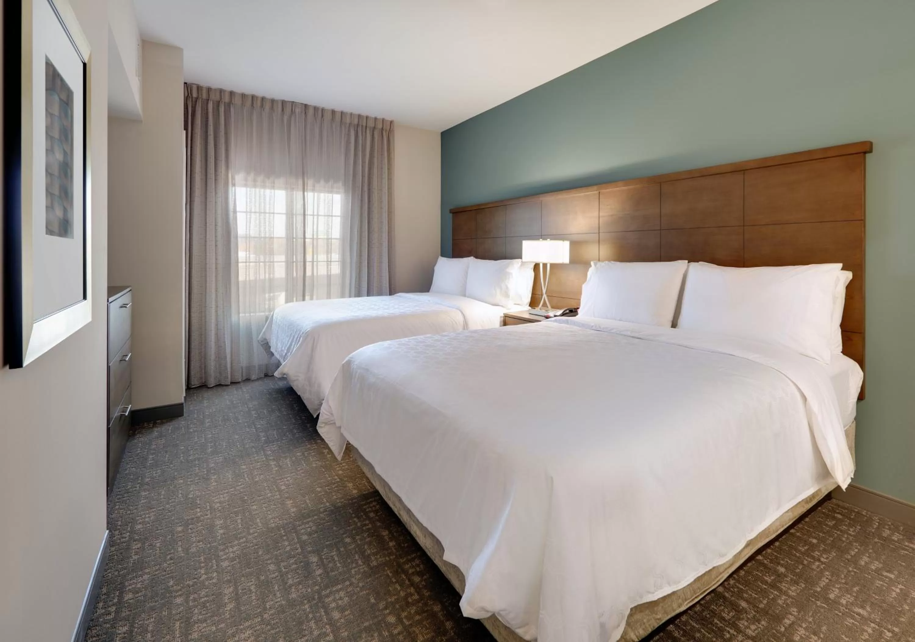 Photo of the whole room, Bed in Staybridge Suites - Oklahoma City - Downtown by IHG