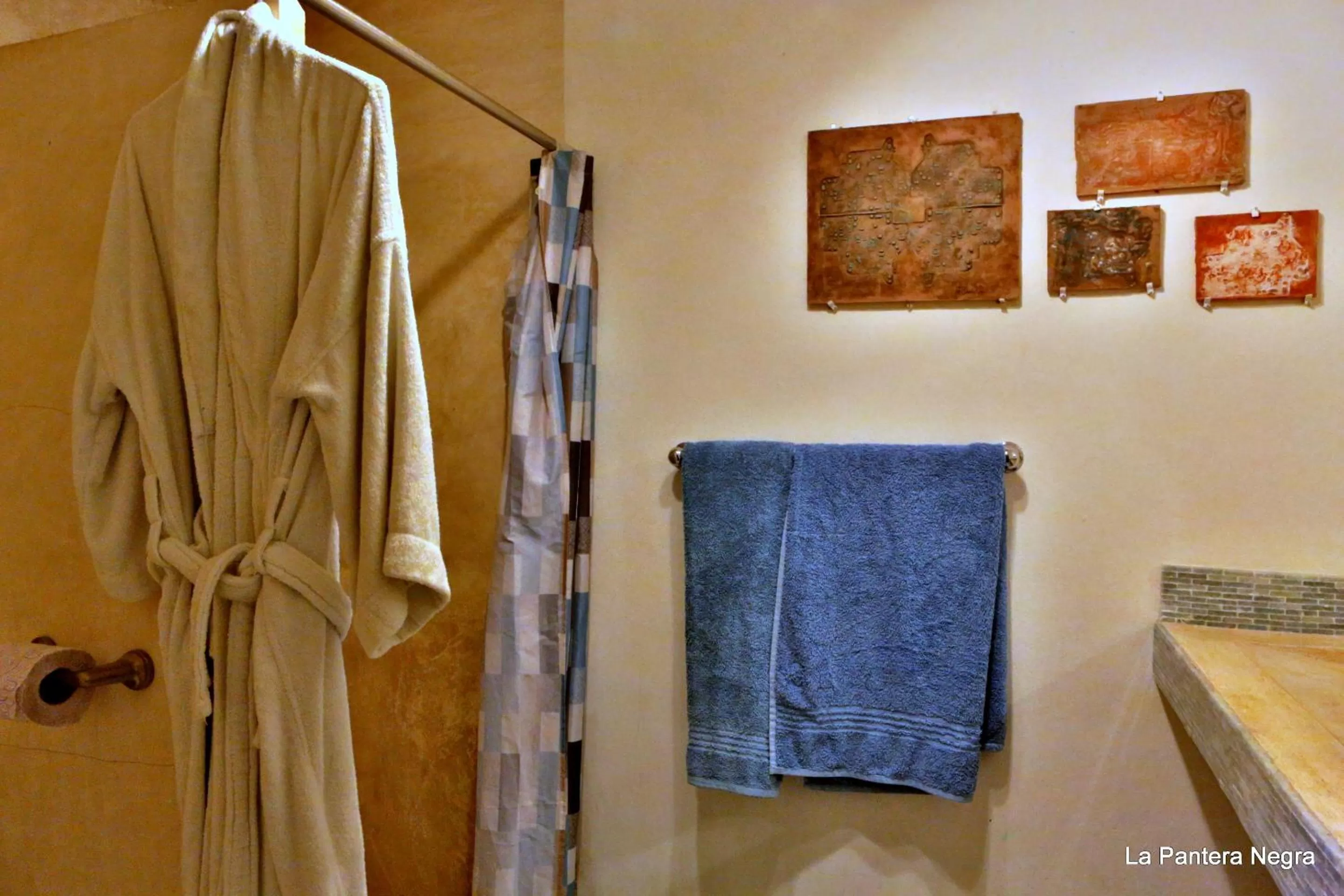 Bathroom in La Pantera Negra