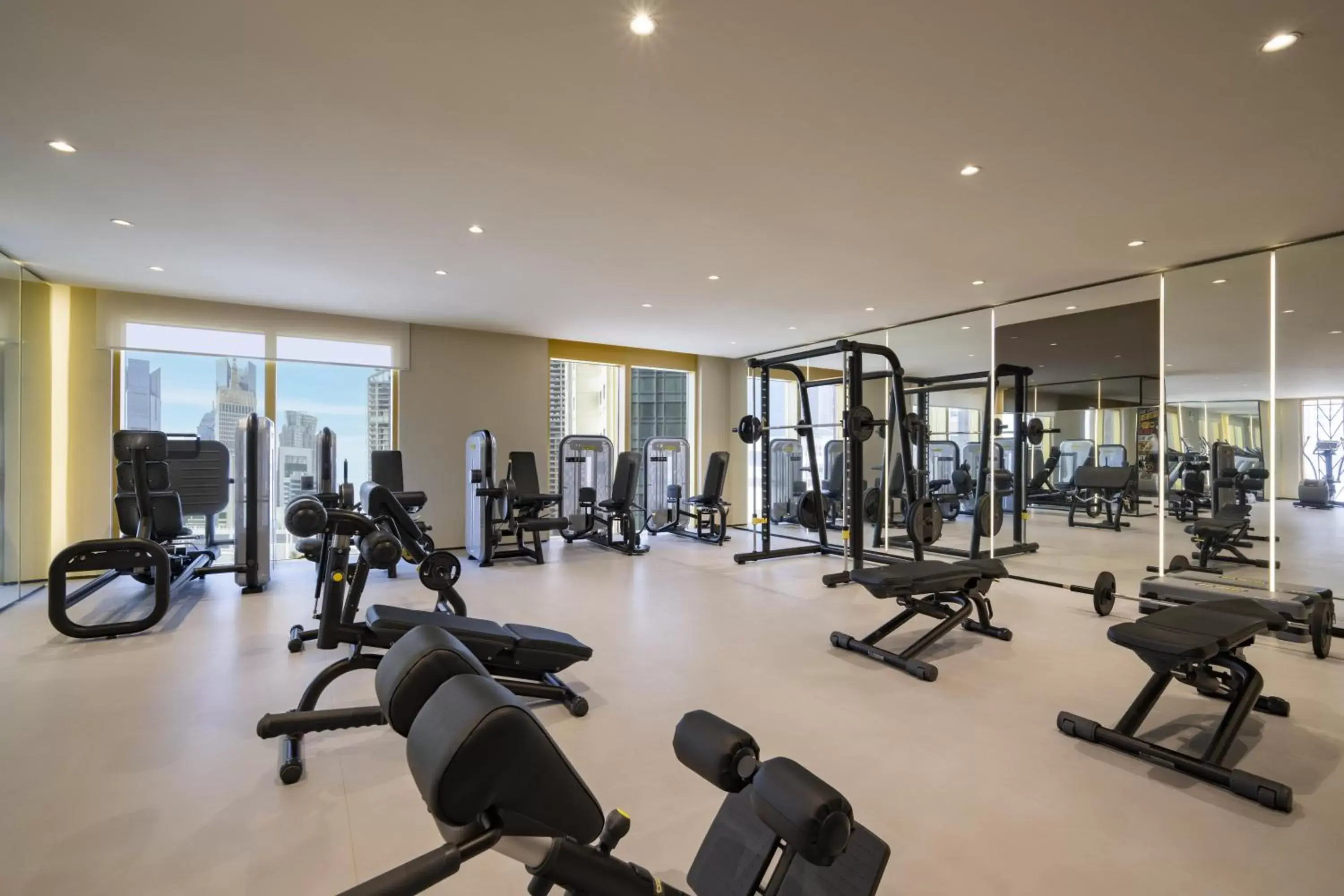 Fitness centre/facilities, Fitness Center/Facilities in voco Doha West Bay Suites, an IHG Hotel