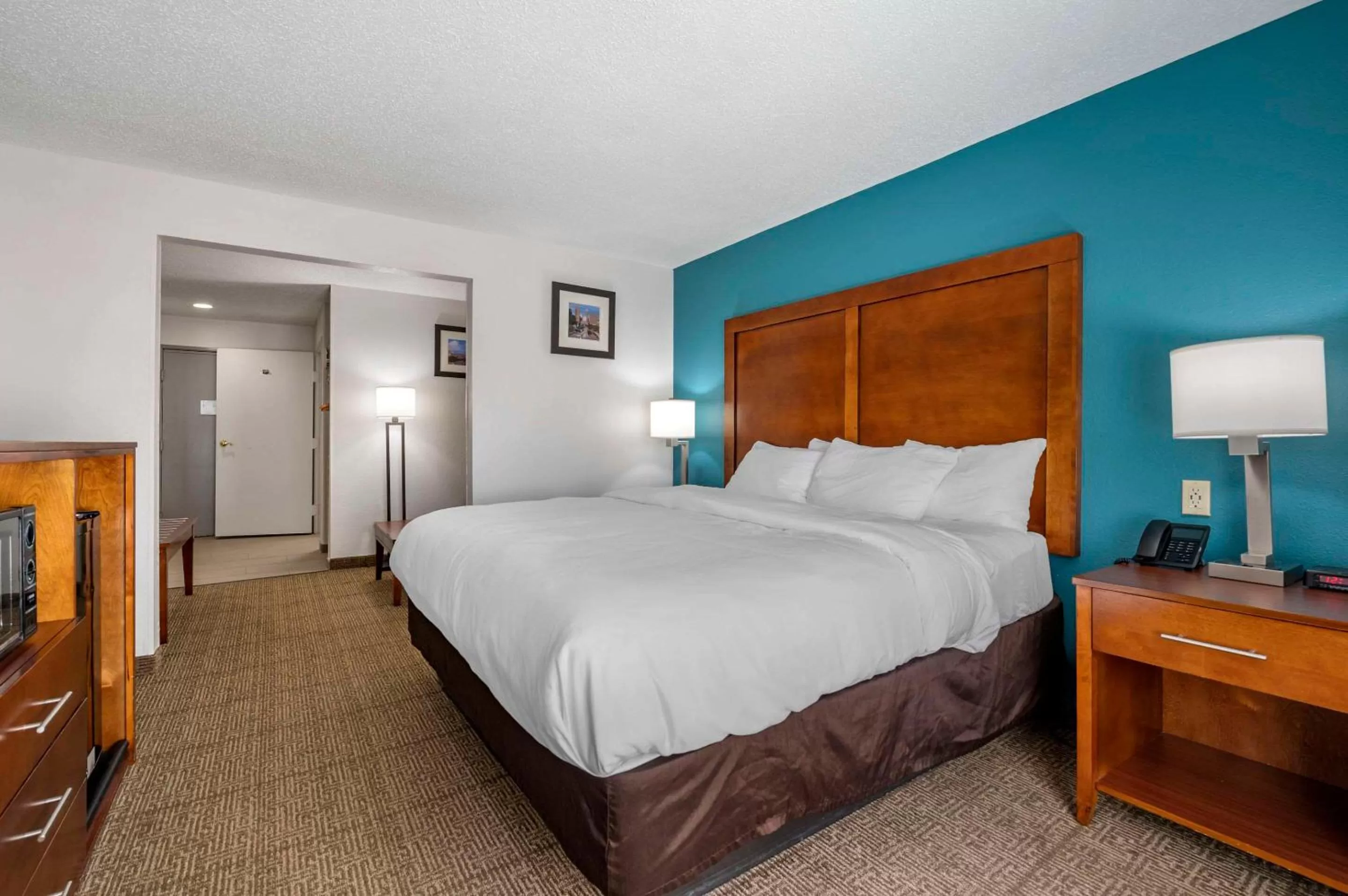 Bedroom, Bed in Comfort Inn Plainfield - Indianapolis Airport