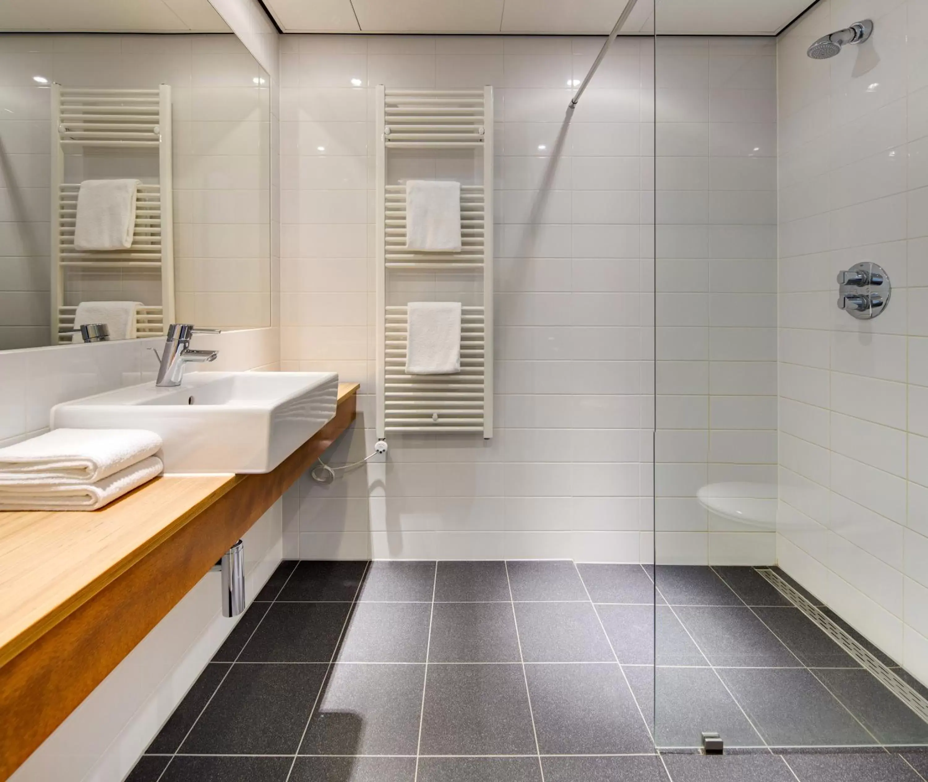 Shower, Bathroom in Fletcher Hotel-Restaurant Mooi Veluwe