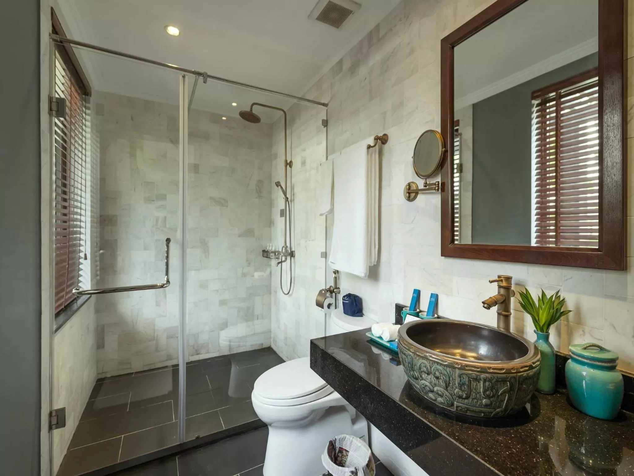 Shower in AIRA Boutique Hoi An Hotel & Spa