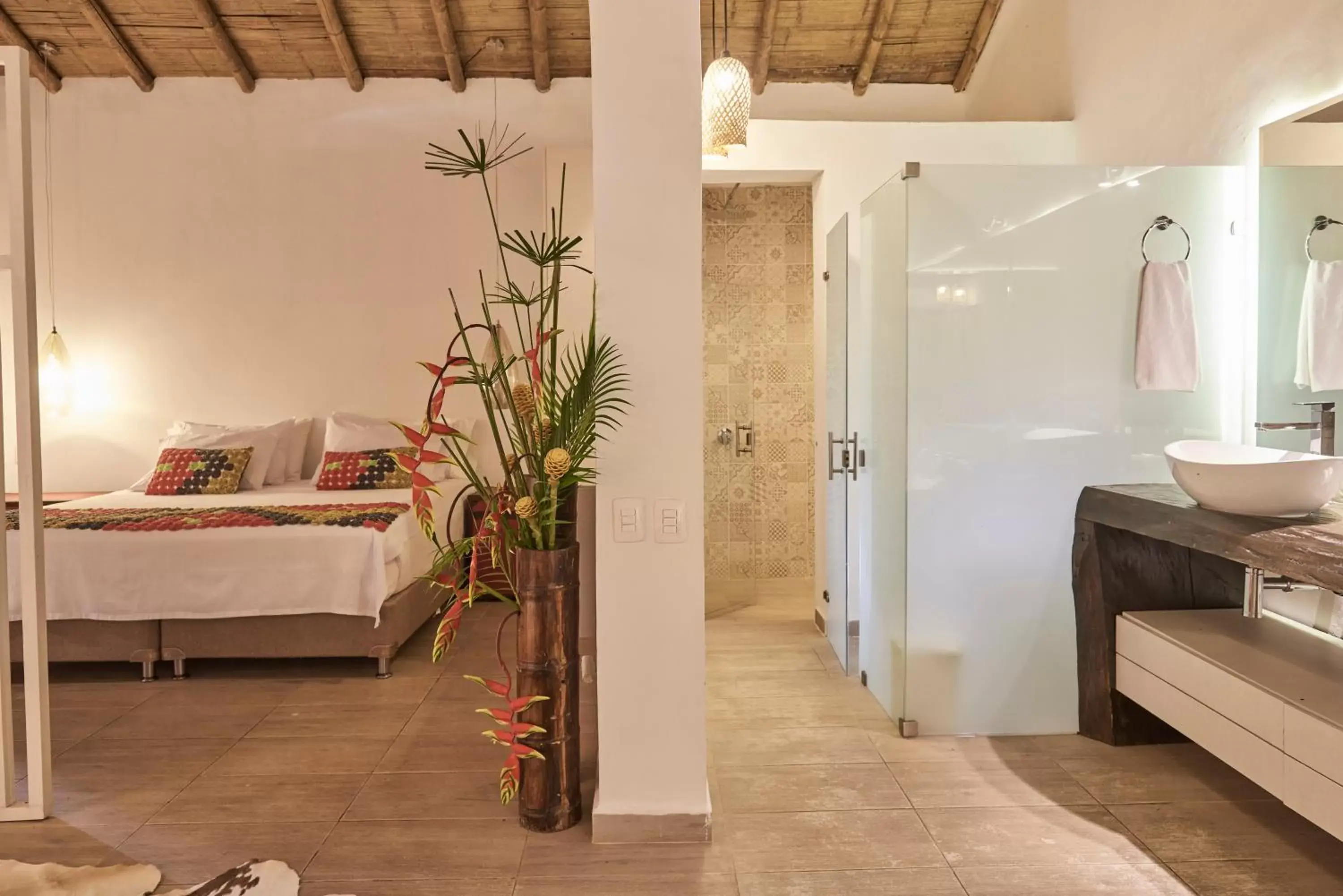 Bathroom in Hotel Hacienda Combia