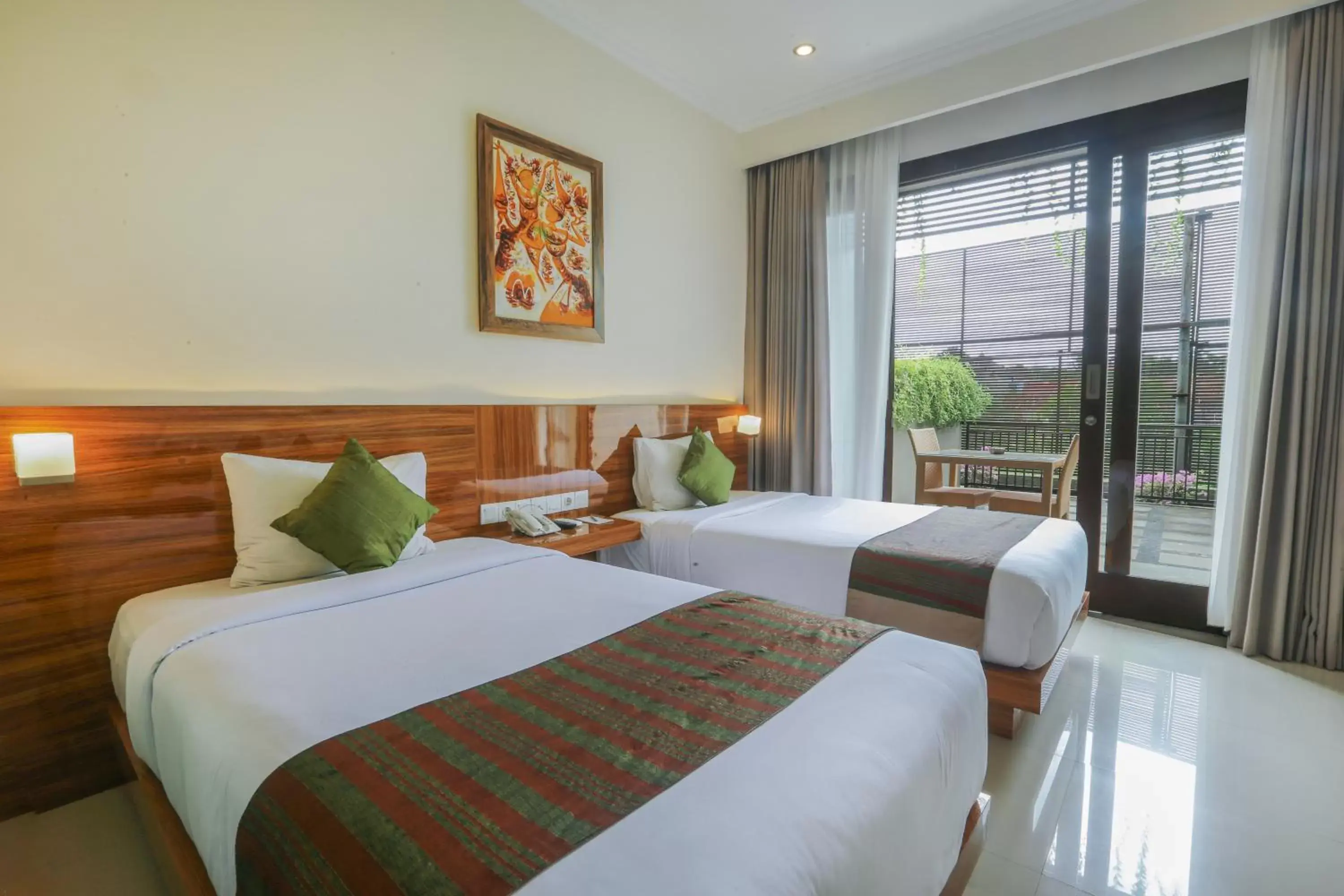 Bed in Argya Santi Resort Bed in Argya Santi Resort