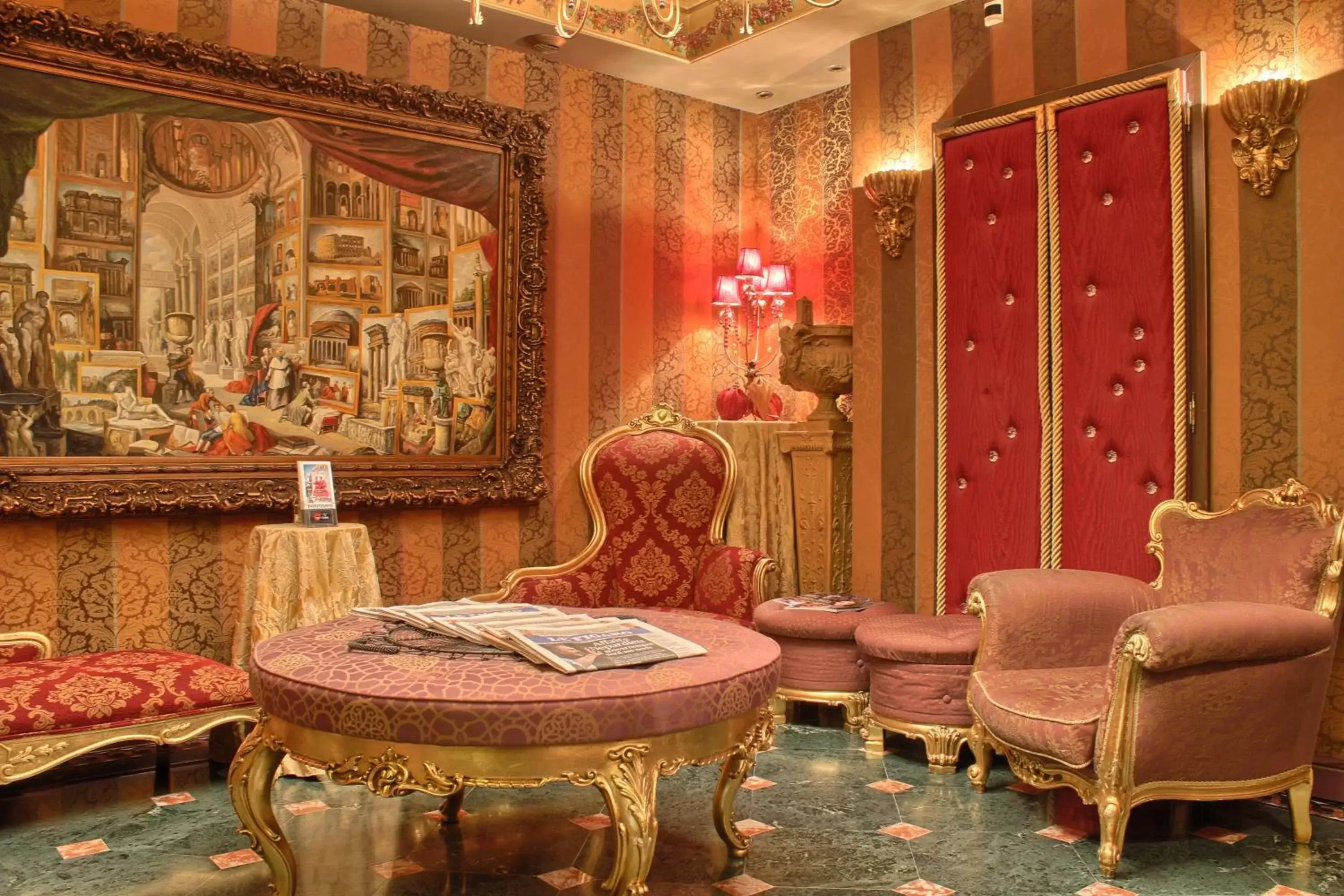 Lounge or bar in La Villa Royale Lounge or bar in La Villa Royale