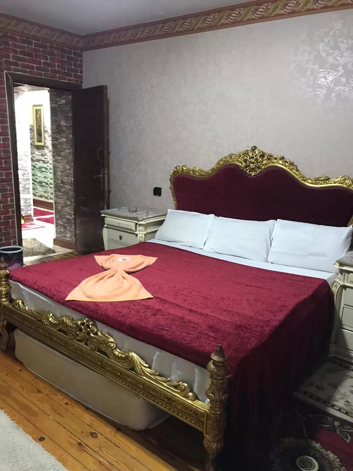 Bed in Nile Star Suites & Apartments