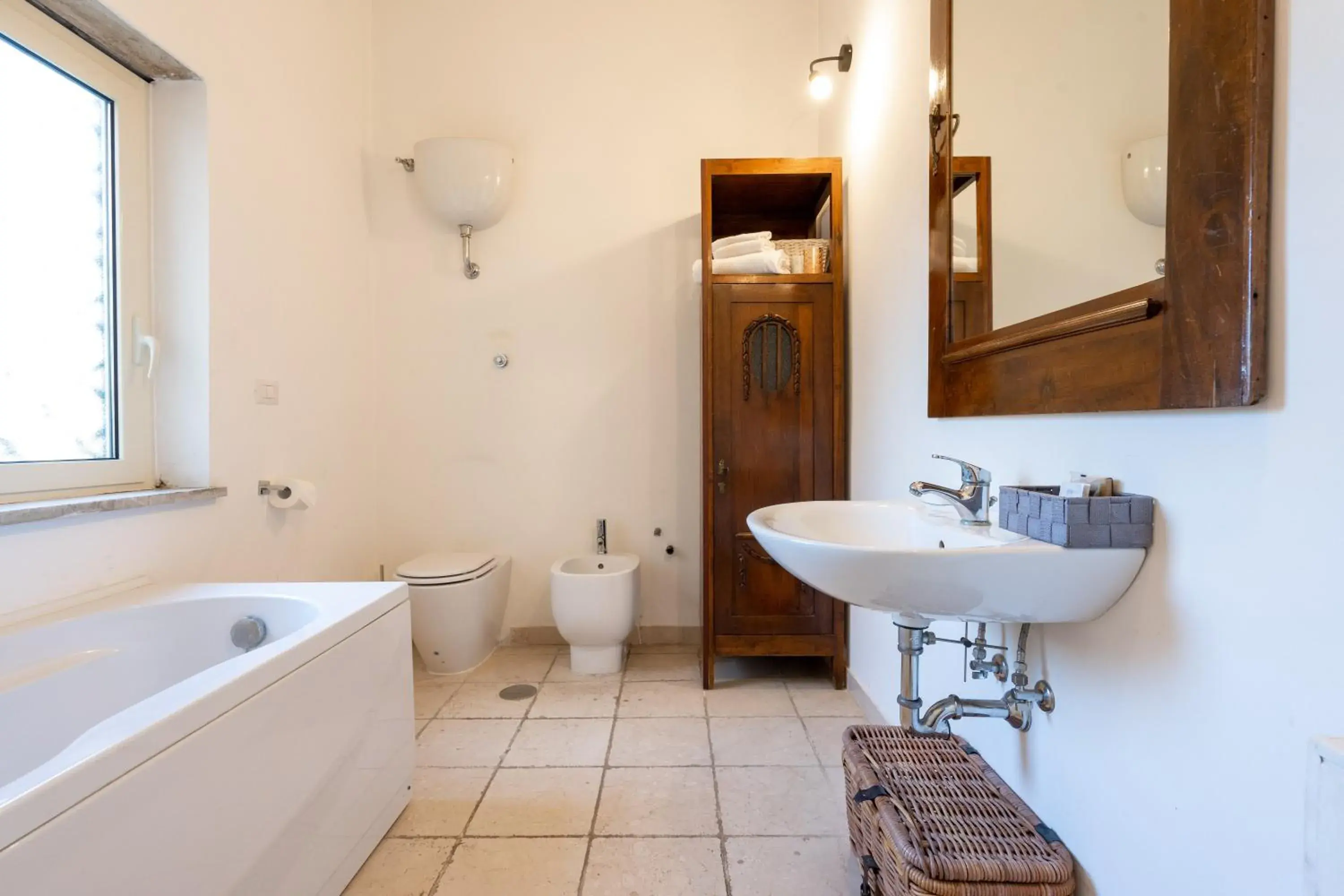 Bathroom in Locanda Delle Corse