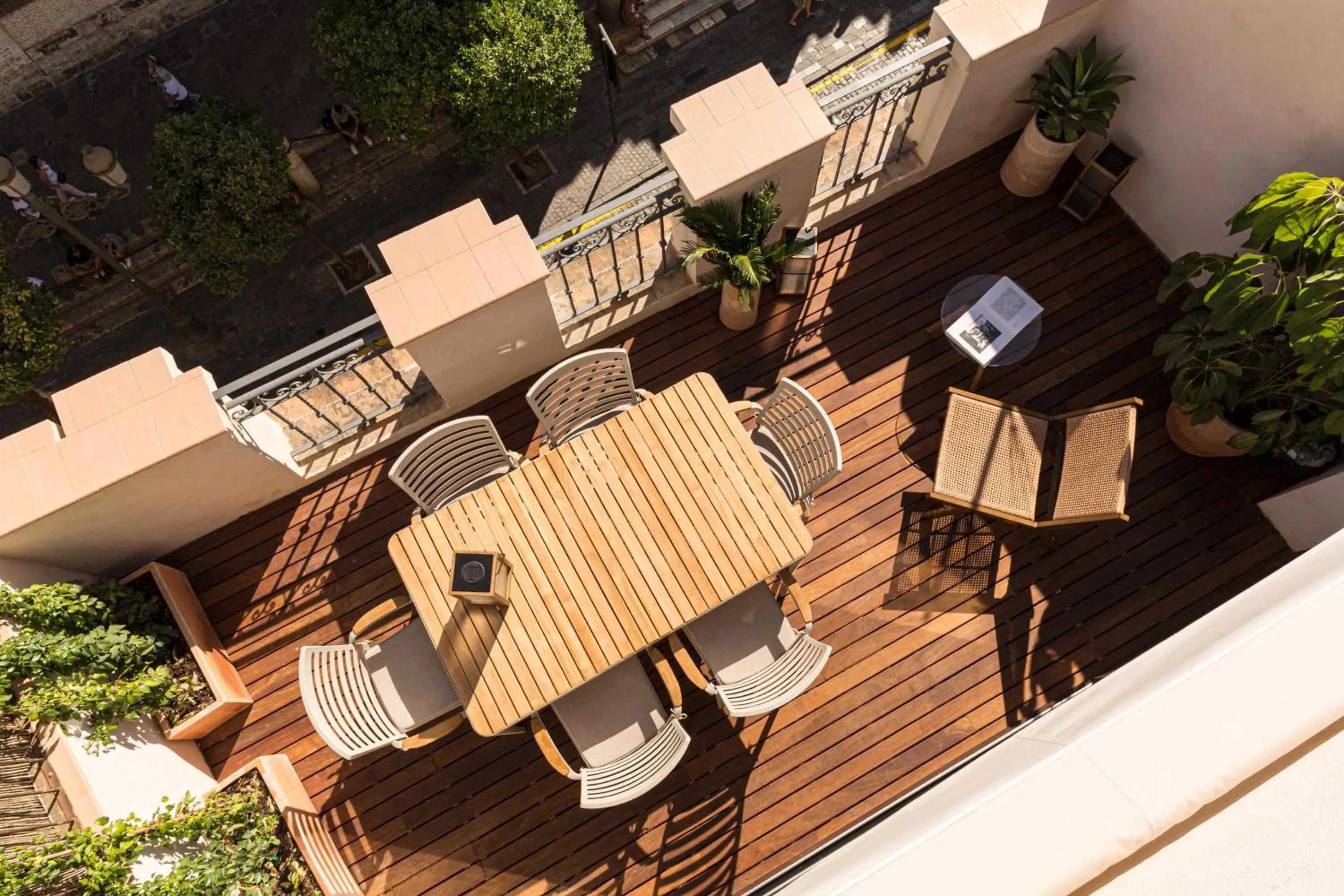 Balcony/Terrace in Puerta Catedral Apartments