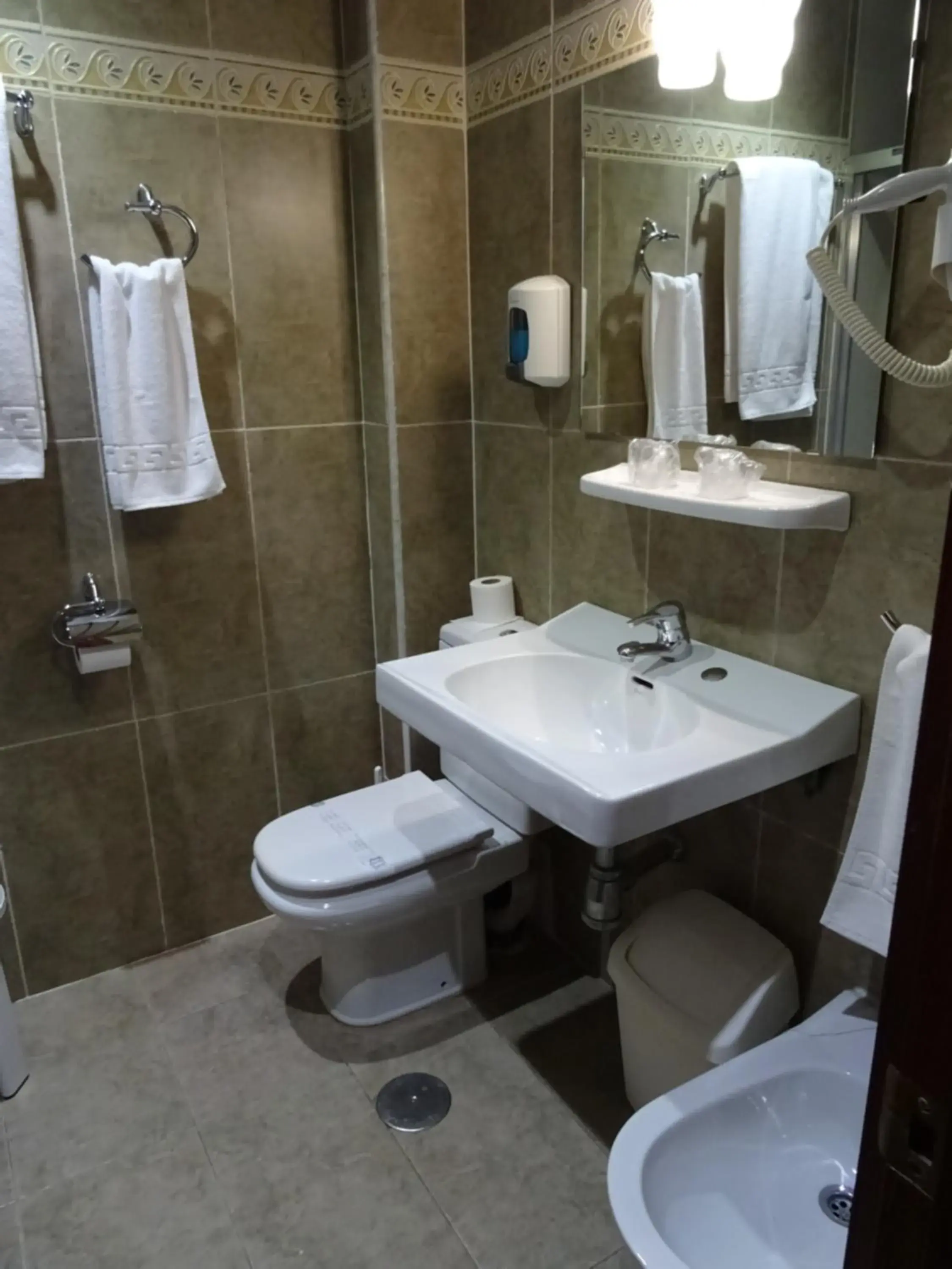 Bathroom in Hotel Marqués de Santillana