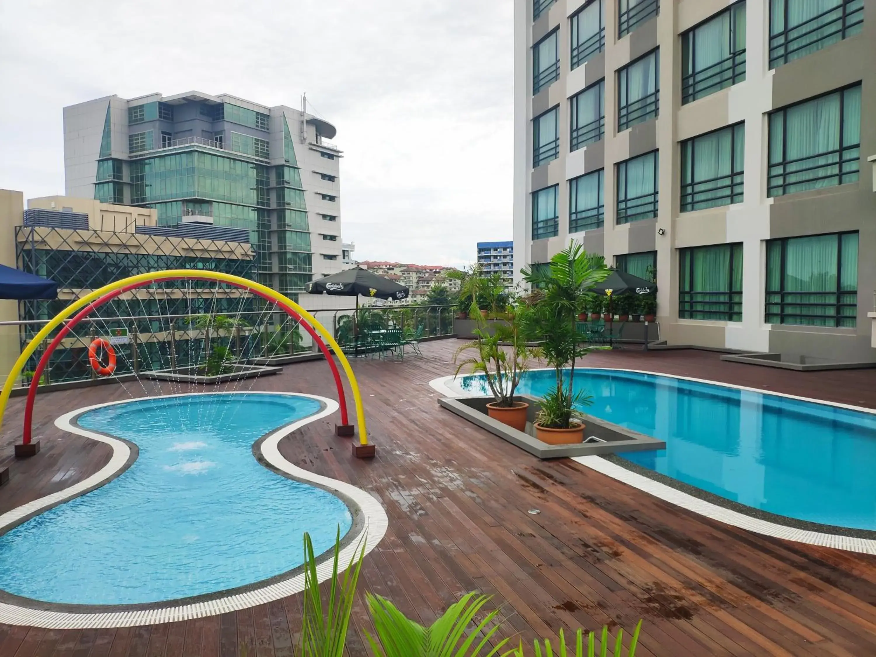 Property building, Swimming Pool in Sabah Oriental Hotel