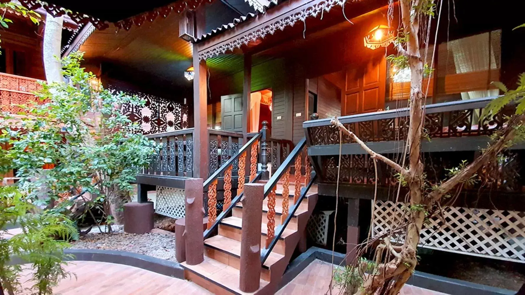 Balcony/Terrace in Baan Habeebee Resort