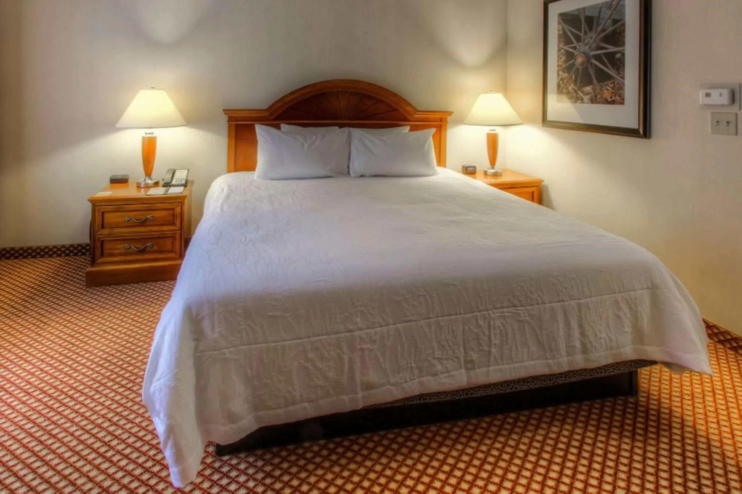 Bed in Hilton Garden Inn Williamsburg