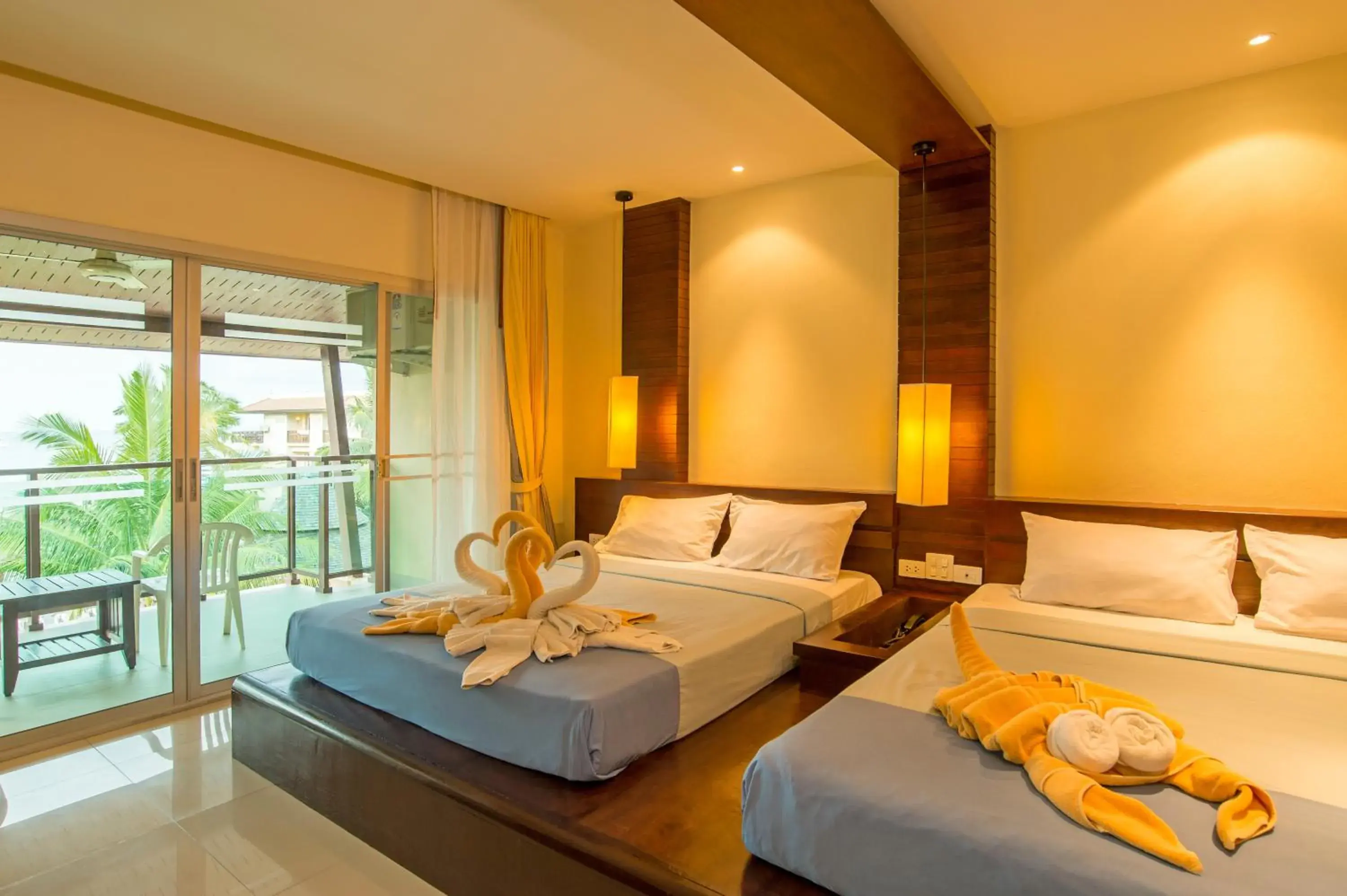 Triple Room in LANTA PURA beach resort-SHA extra plus