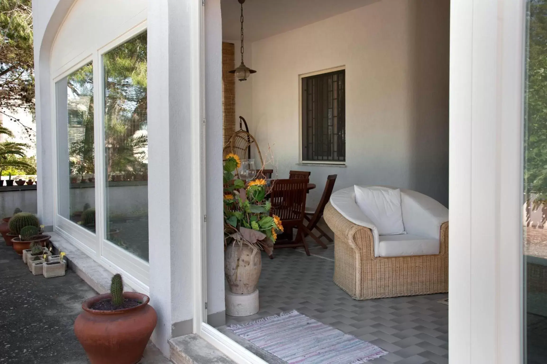 Patio, Seating Area in B&B Villa Ines