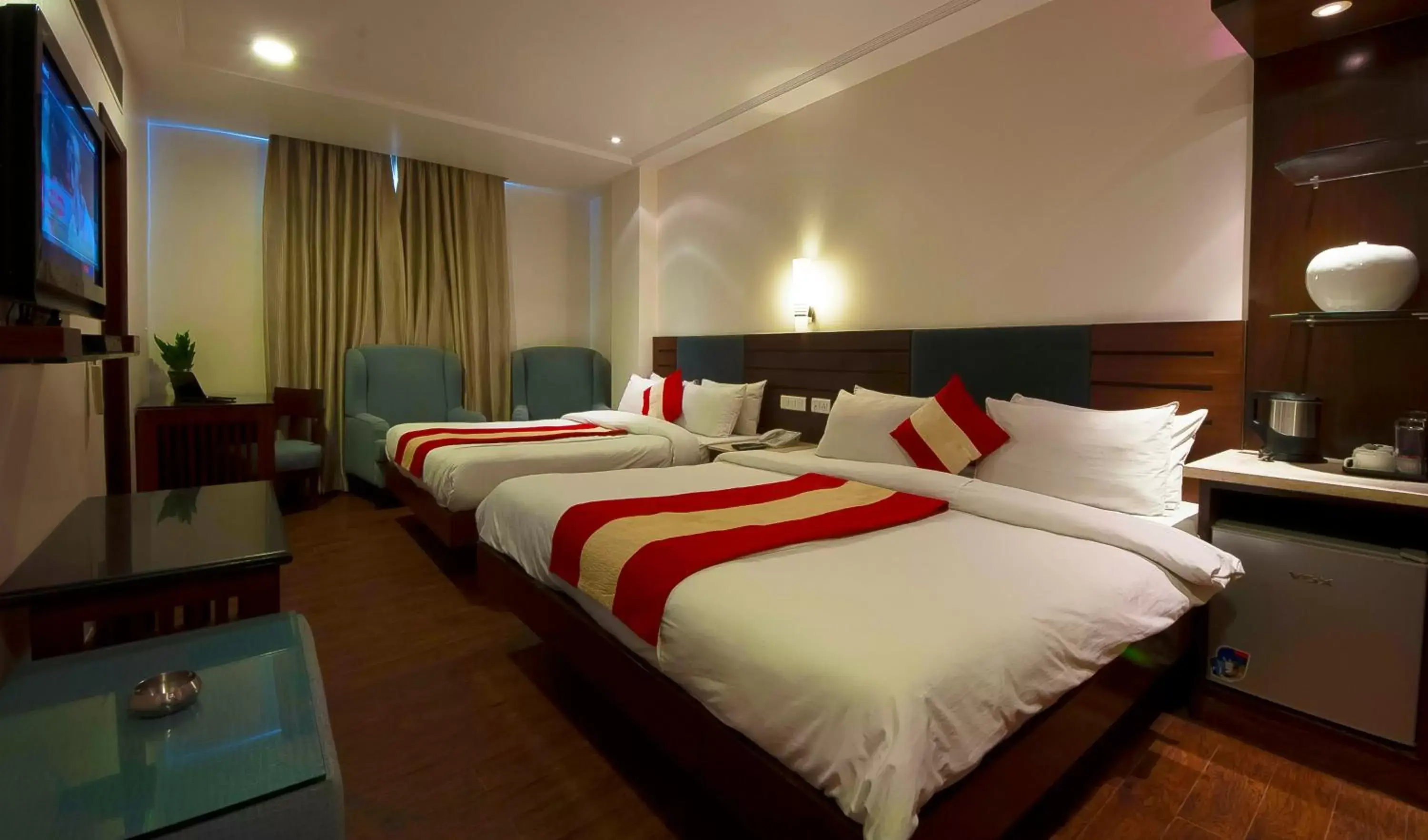 Bed in Hotel Aura