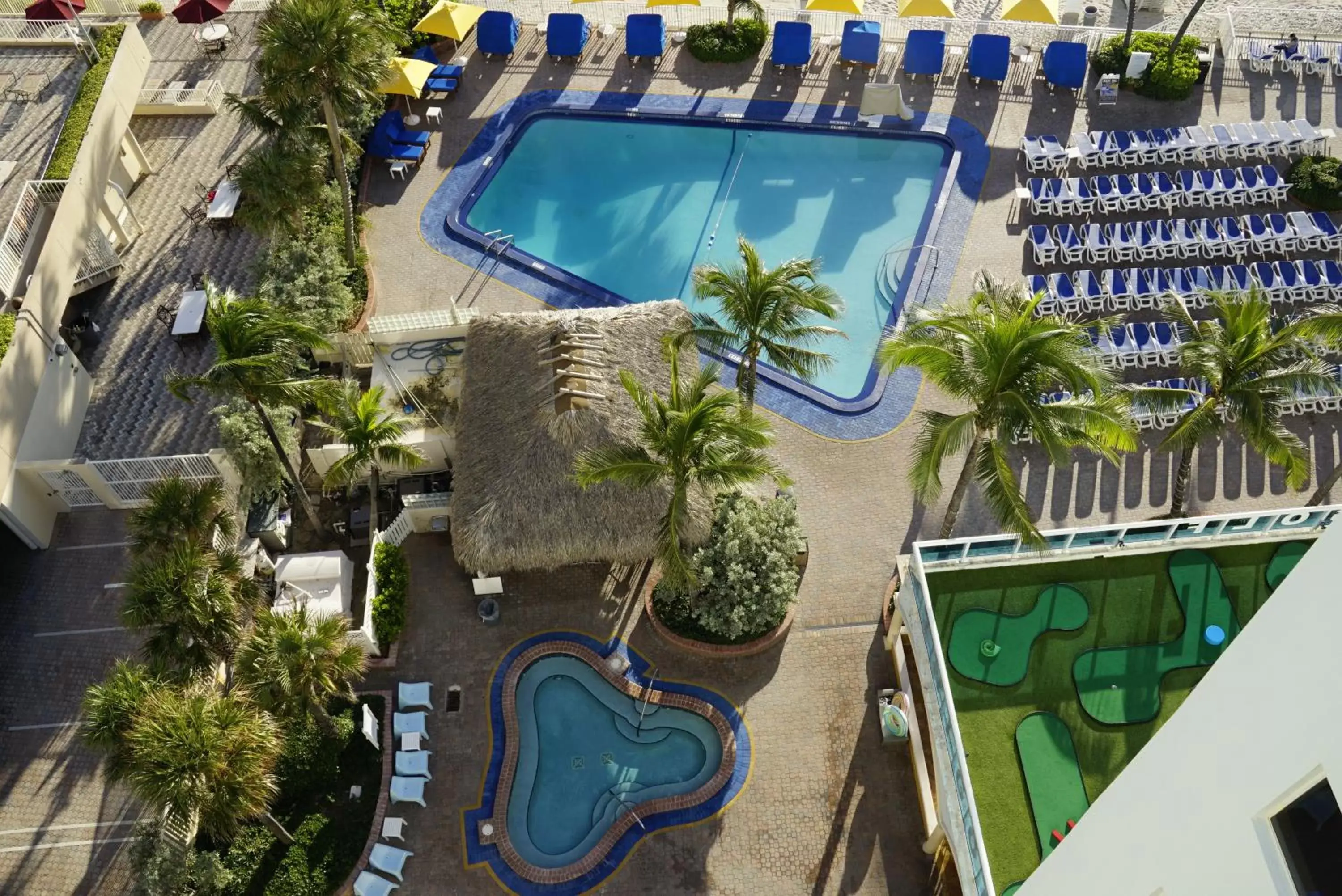 Minigolf, Pool View in Ocean Sky Hotel & Resort