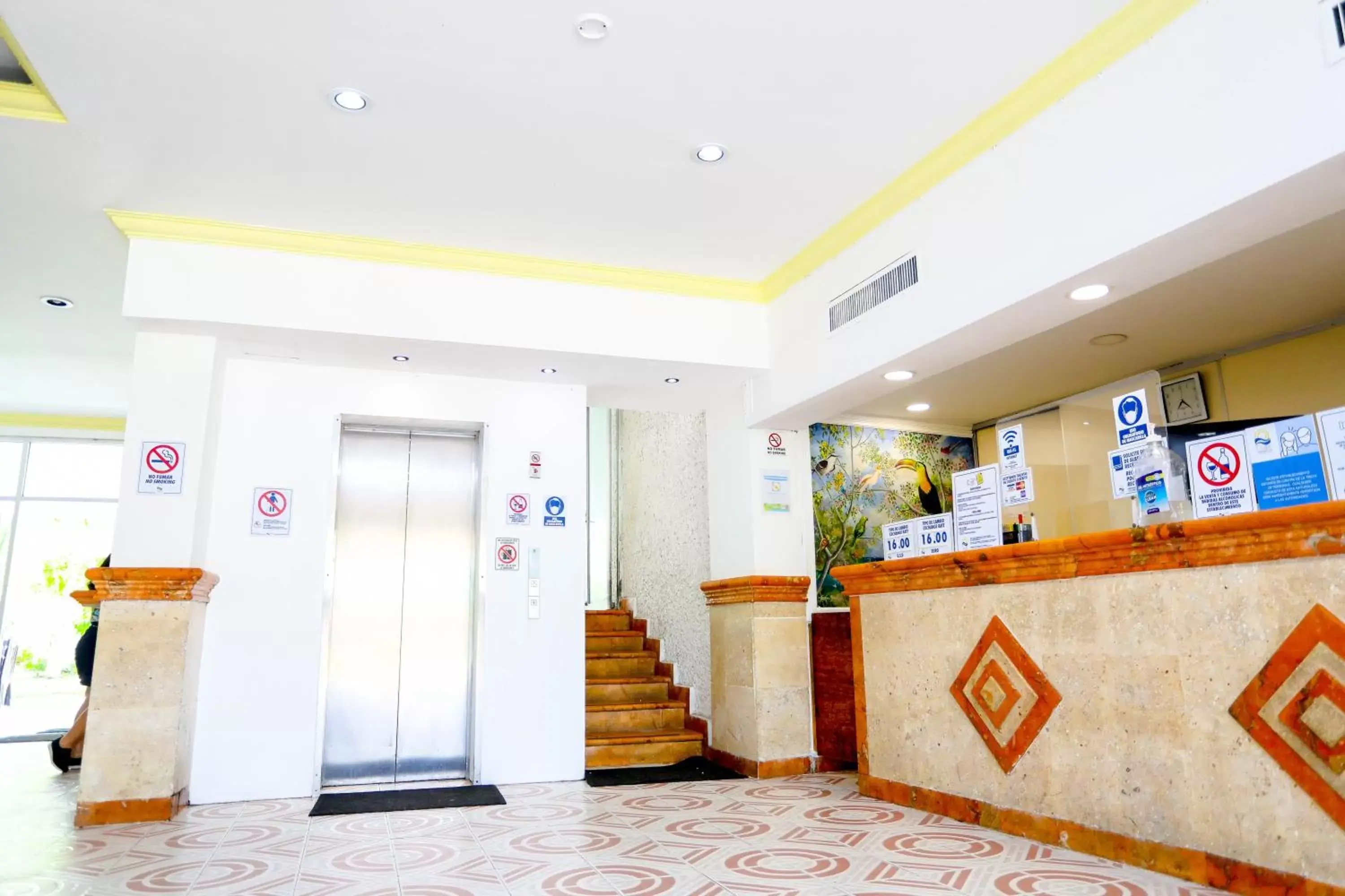 Lobby or reception, Lobby/Reception in Hotel Caribe Internacional Cancun