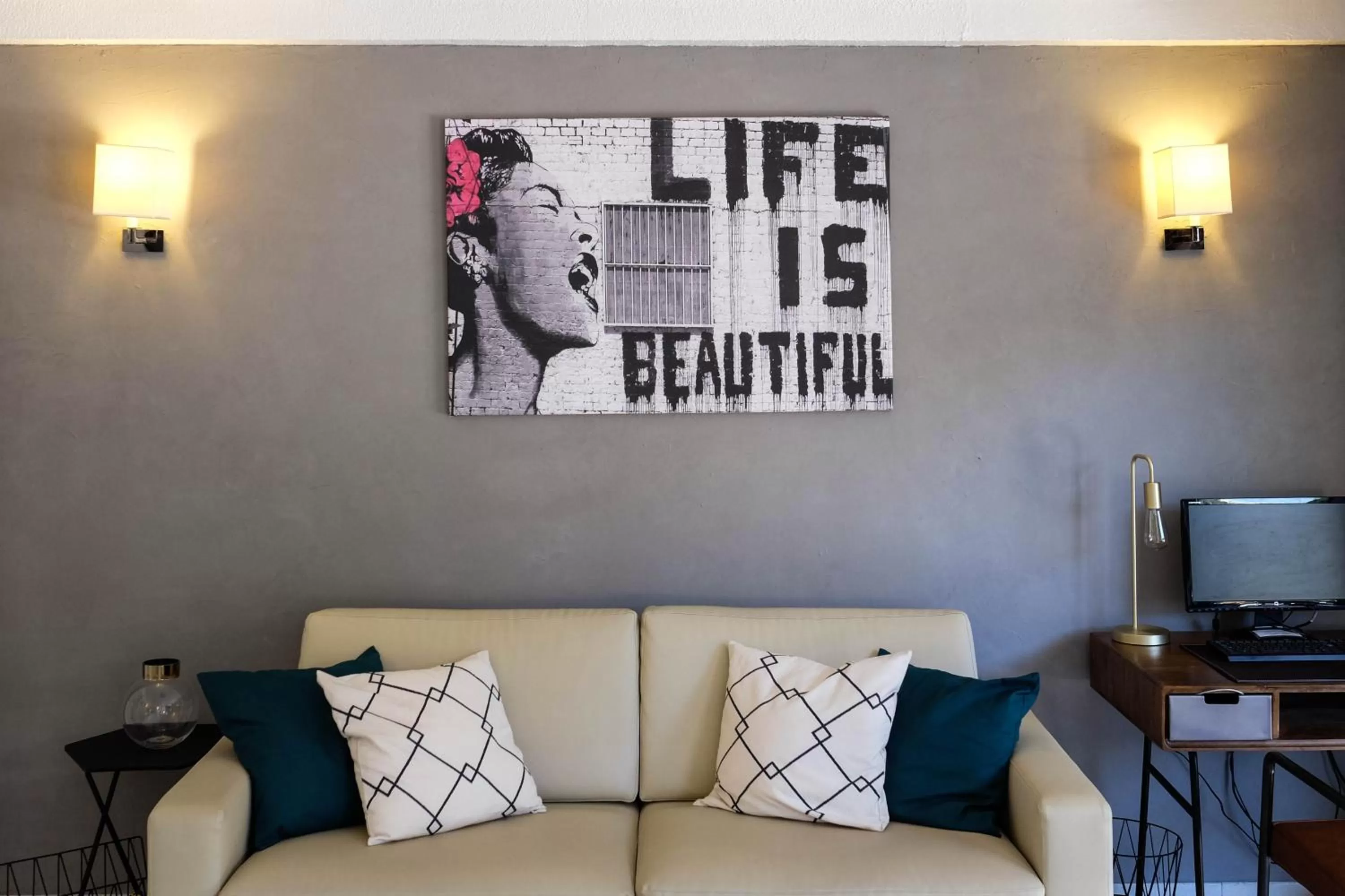 Living room in Hôtel Le Collier