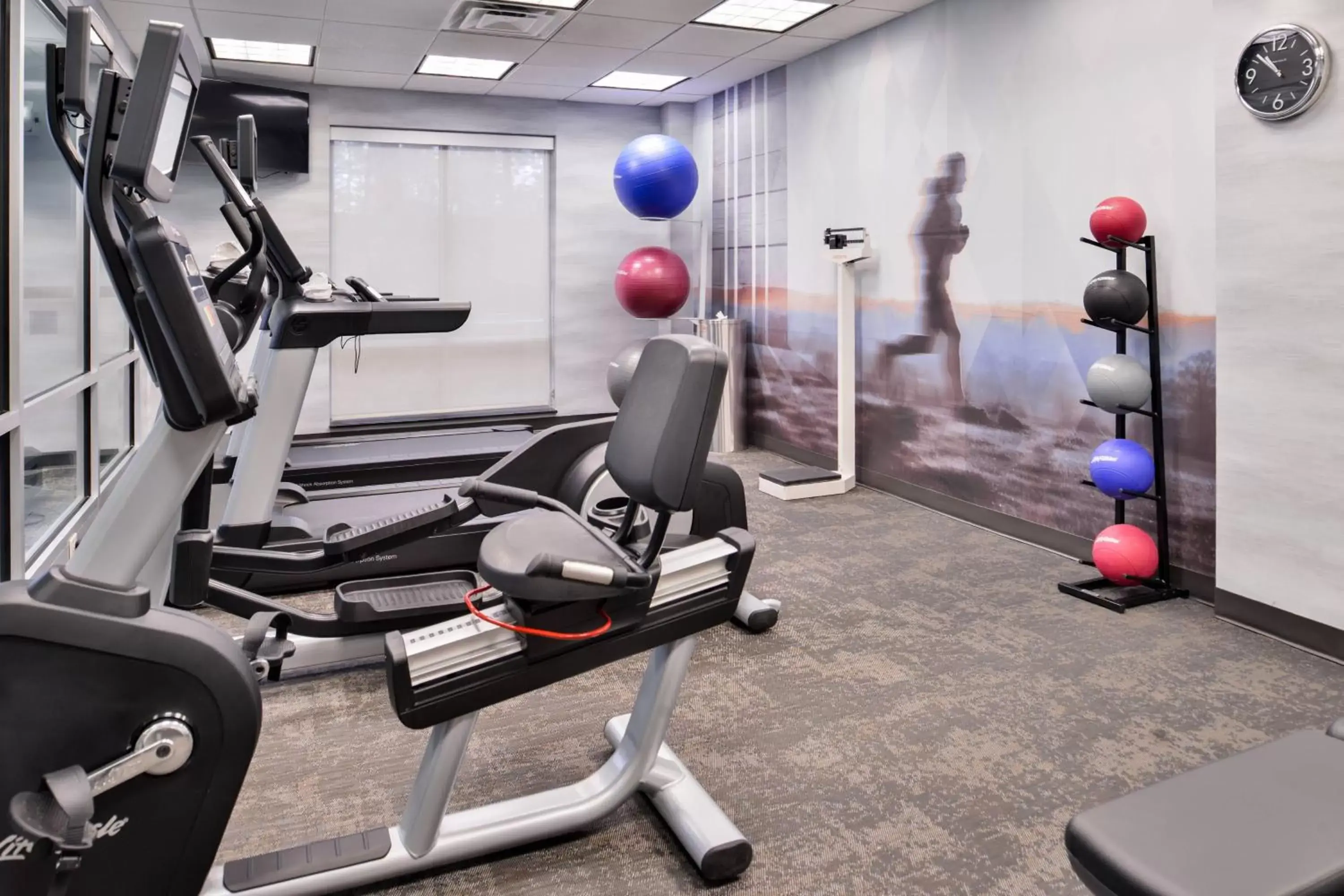 Fitness centre/facilities, Fitness Center/Facilities in Fairfield Inn & Suites Raleigh-Durham Airport/Brier Creek