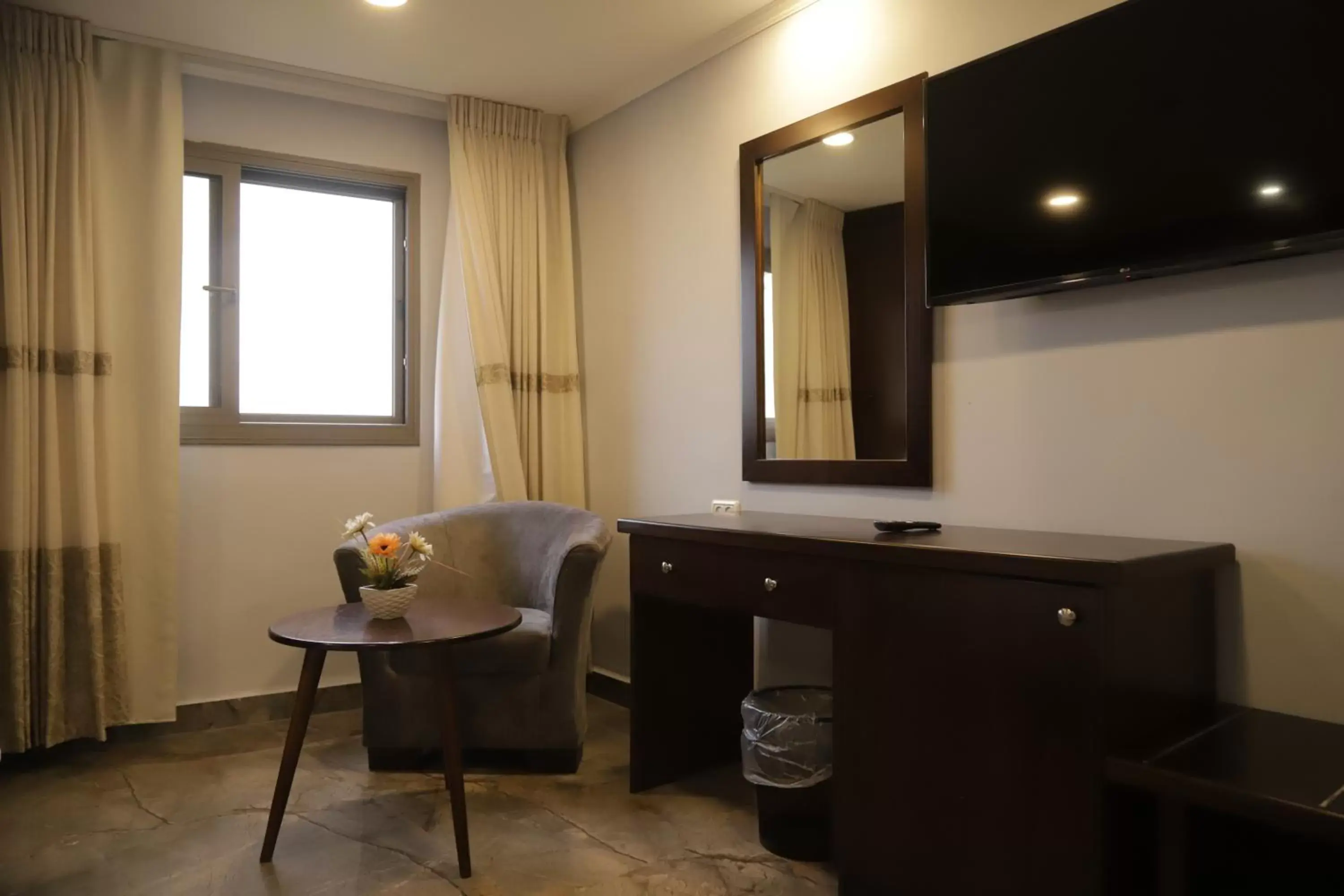 TV/Entertainment Center in Mount of Olives Hotel