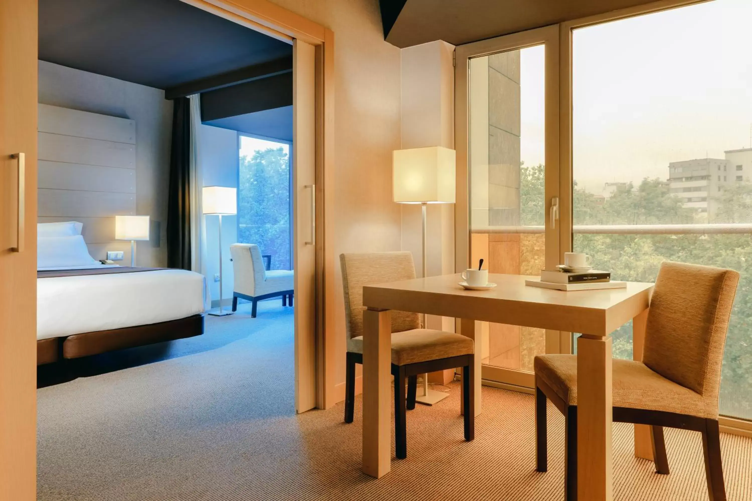 Photo of the whole room, Bed in Hesperia Bilbao Photo of the whole room, Bed in Hesperia Bilbao