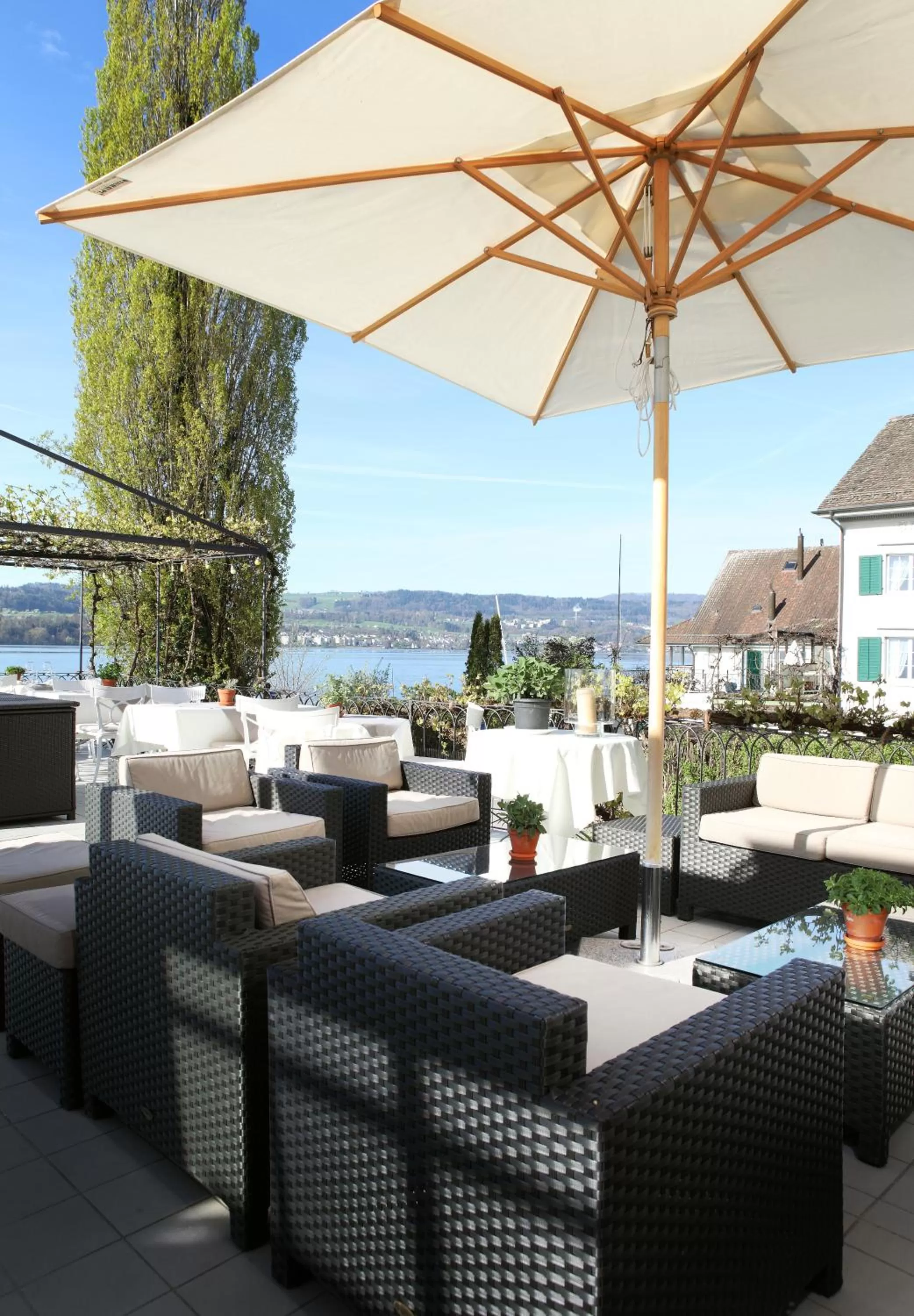 Lake view in Hotel Hirschen am See