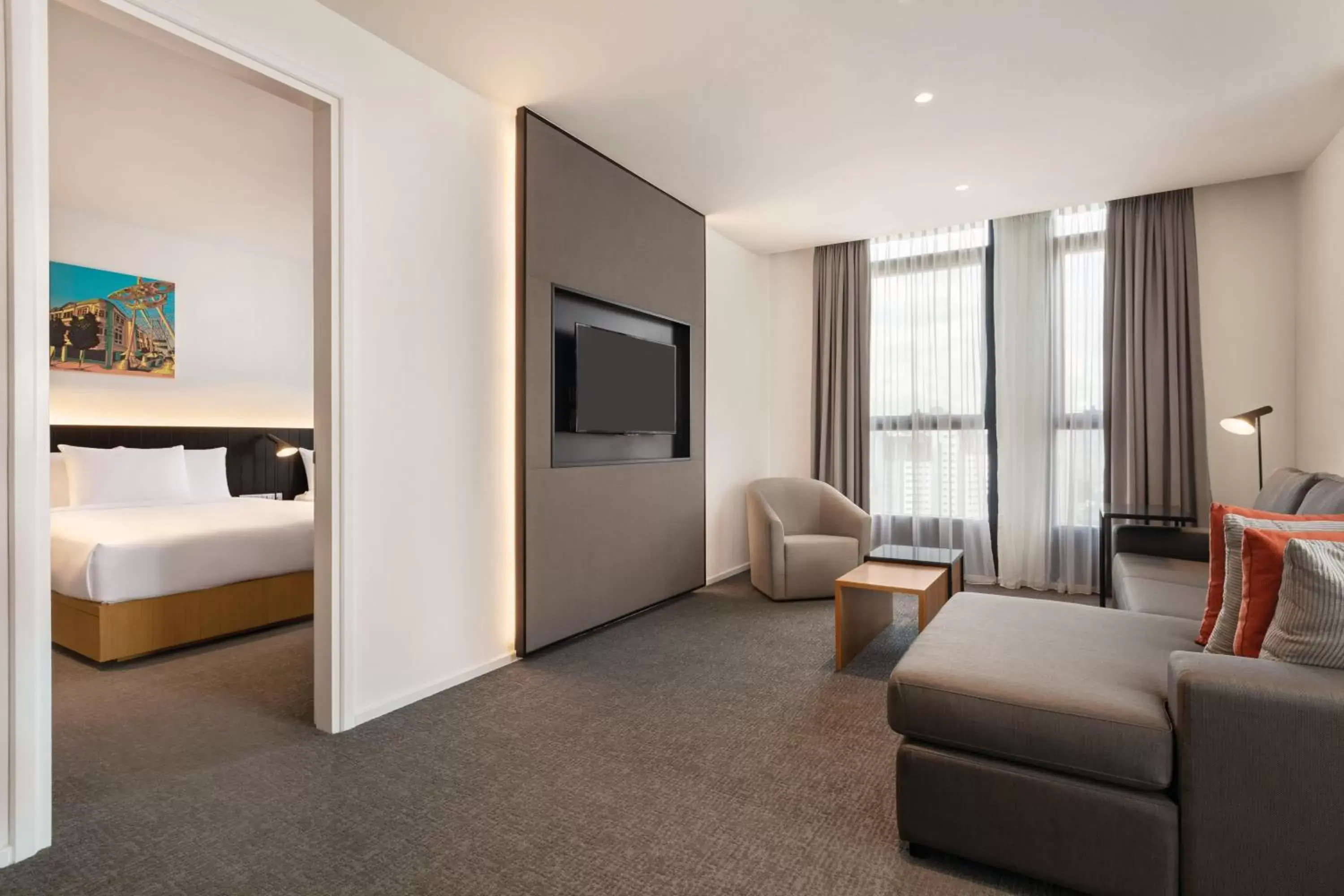 Bedroom, Seating Area in Hyatt House Kuala Lumpur, Mont Kiara