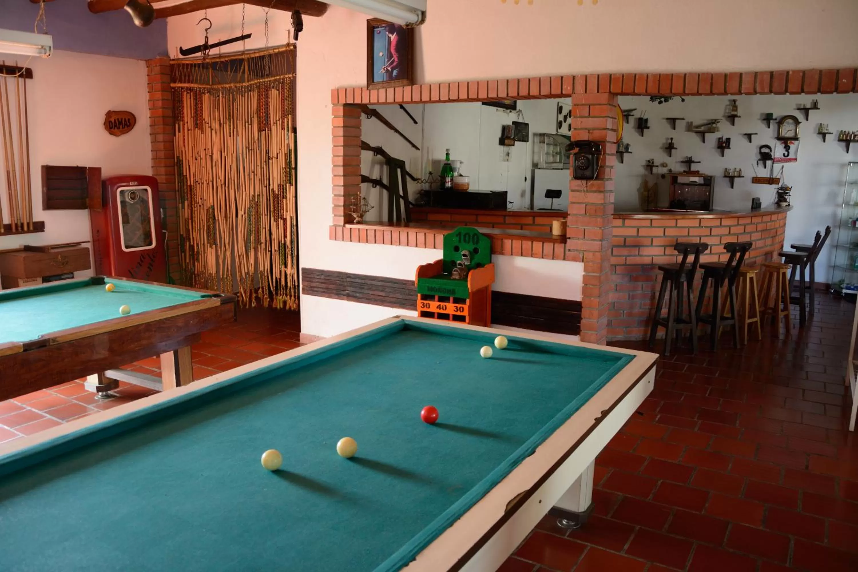 Billiard in Hotel Campestre la Loma curiti
