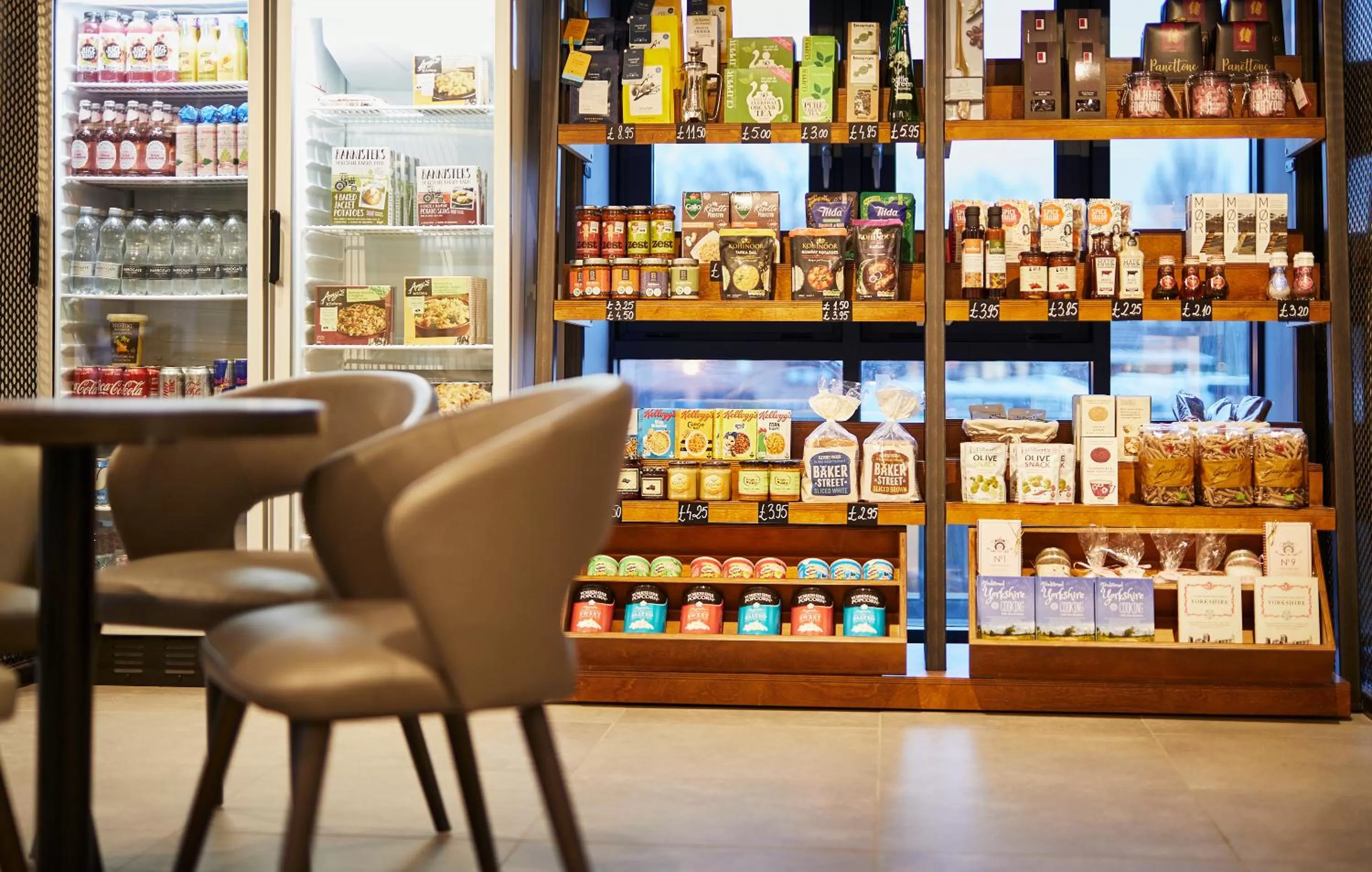 On-site shops in Roomzzz York City