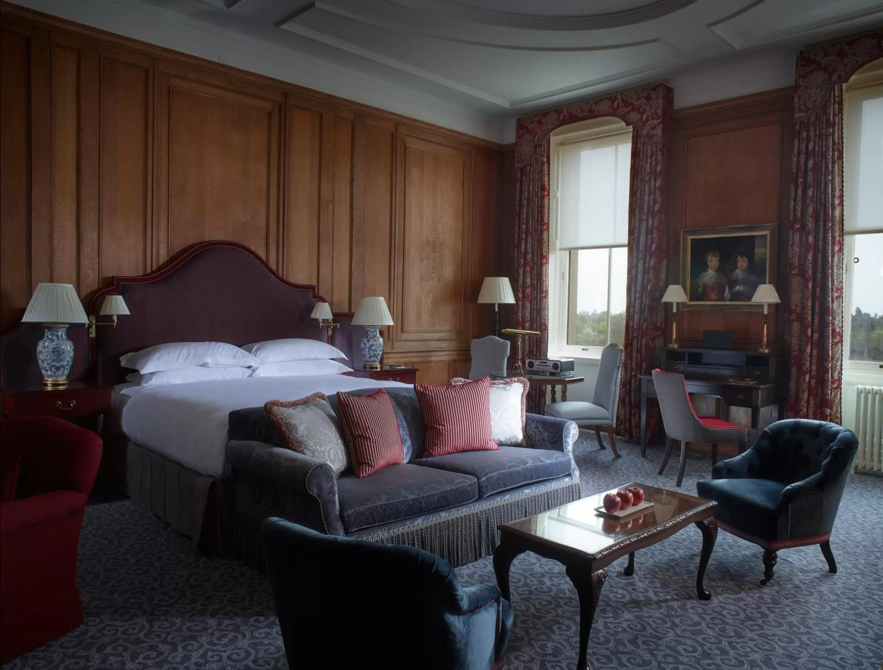 Bedroom in Cliveden House - an Iconic Luxury Hotel