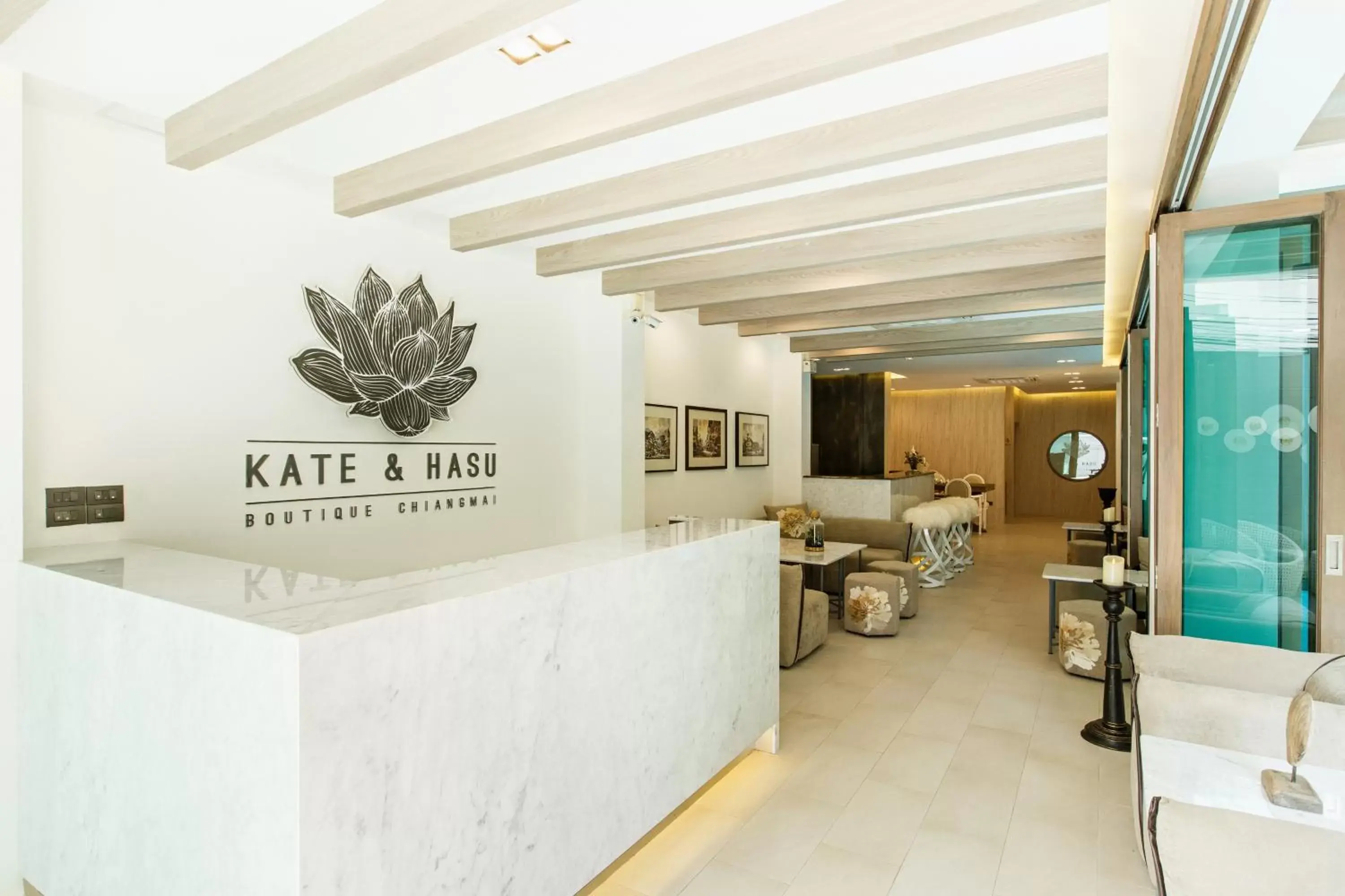 Lobby or reception, Lobby/Reception in Kate and Hasu Boutique Chiangmai
