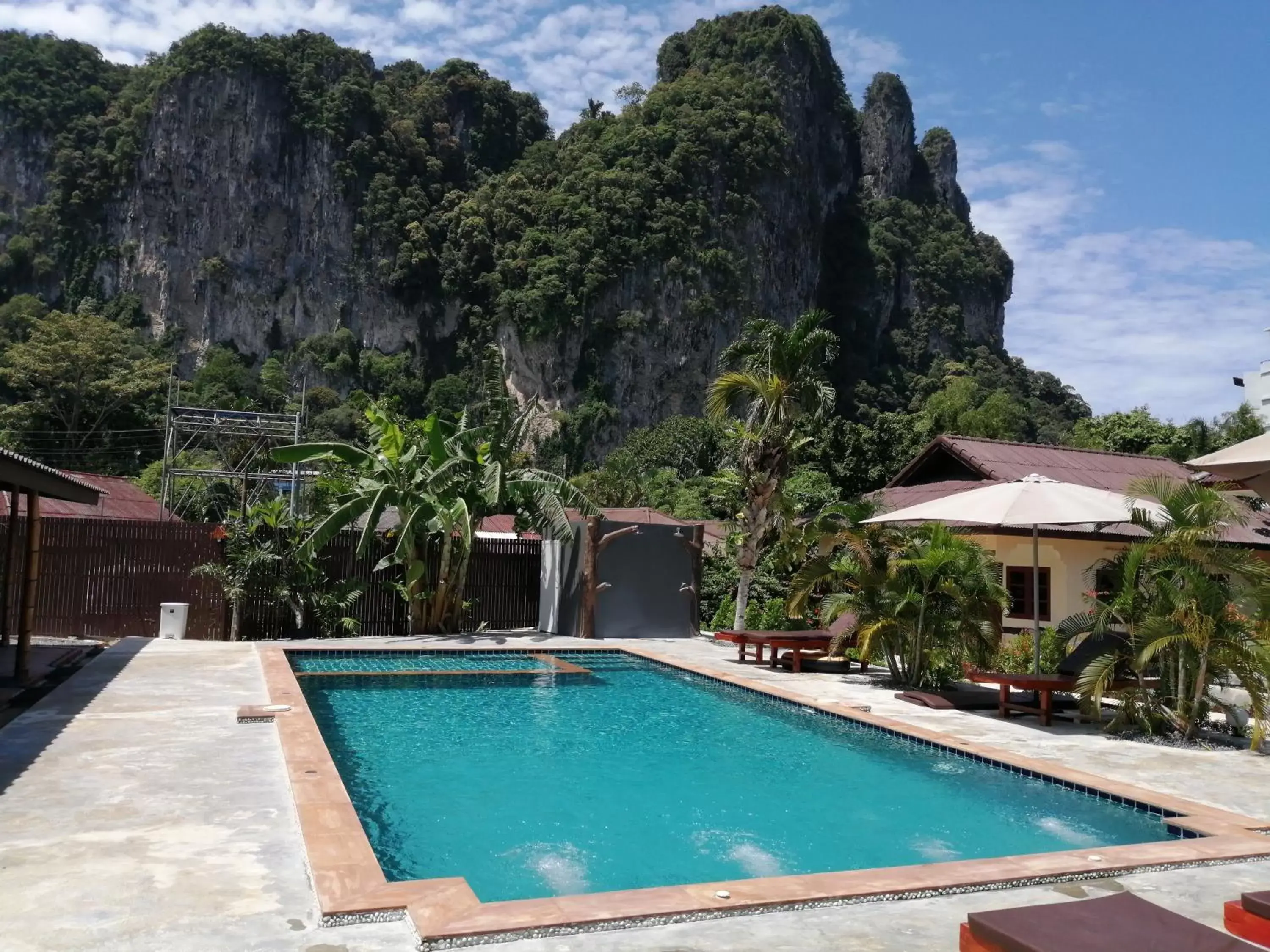 Swimming pool in AddJitResort aonang - SHA Extra Plus Swimming pool in AddJitResort aonang - SHA Extra Plus