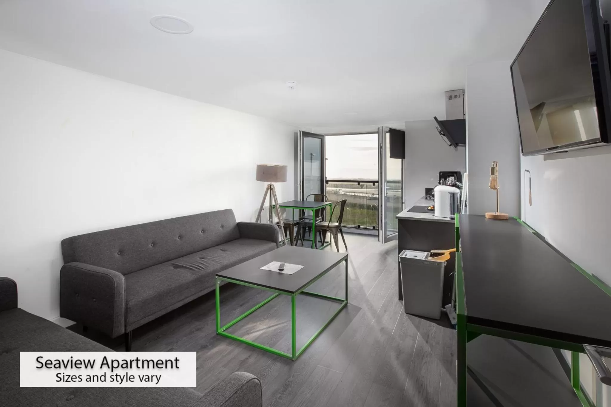 Kitchen or kitchenette in ApartHotel421 by Seafront Collection