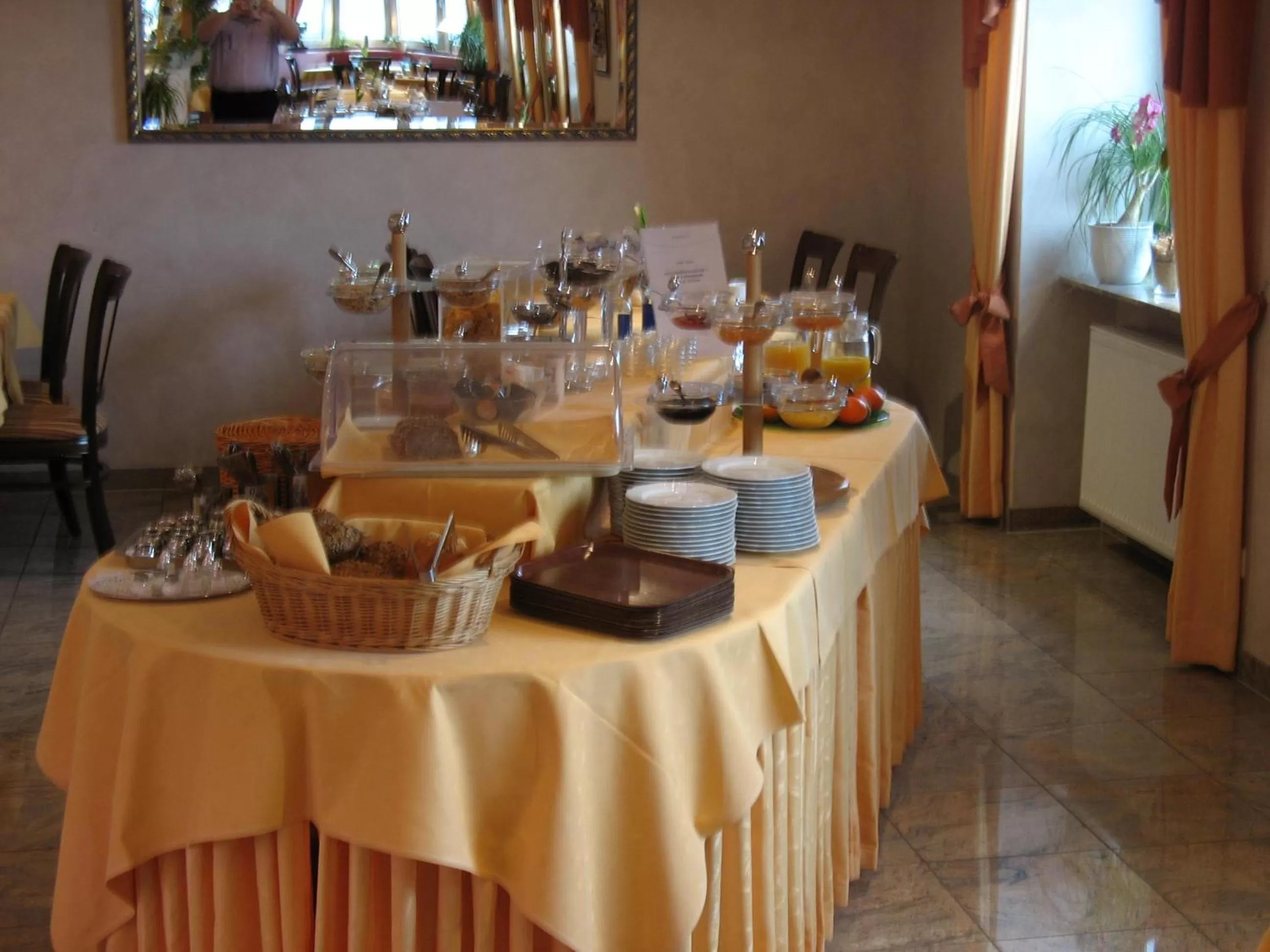 Dining area in Hotel Martin