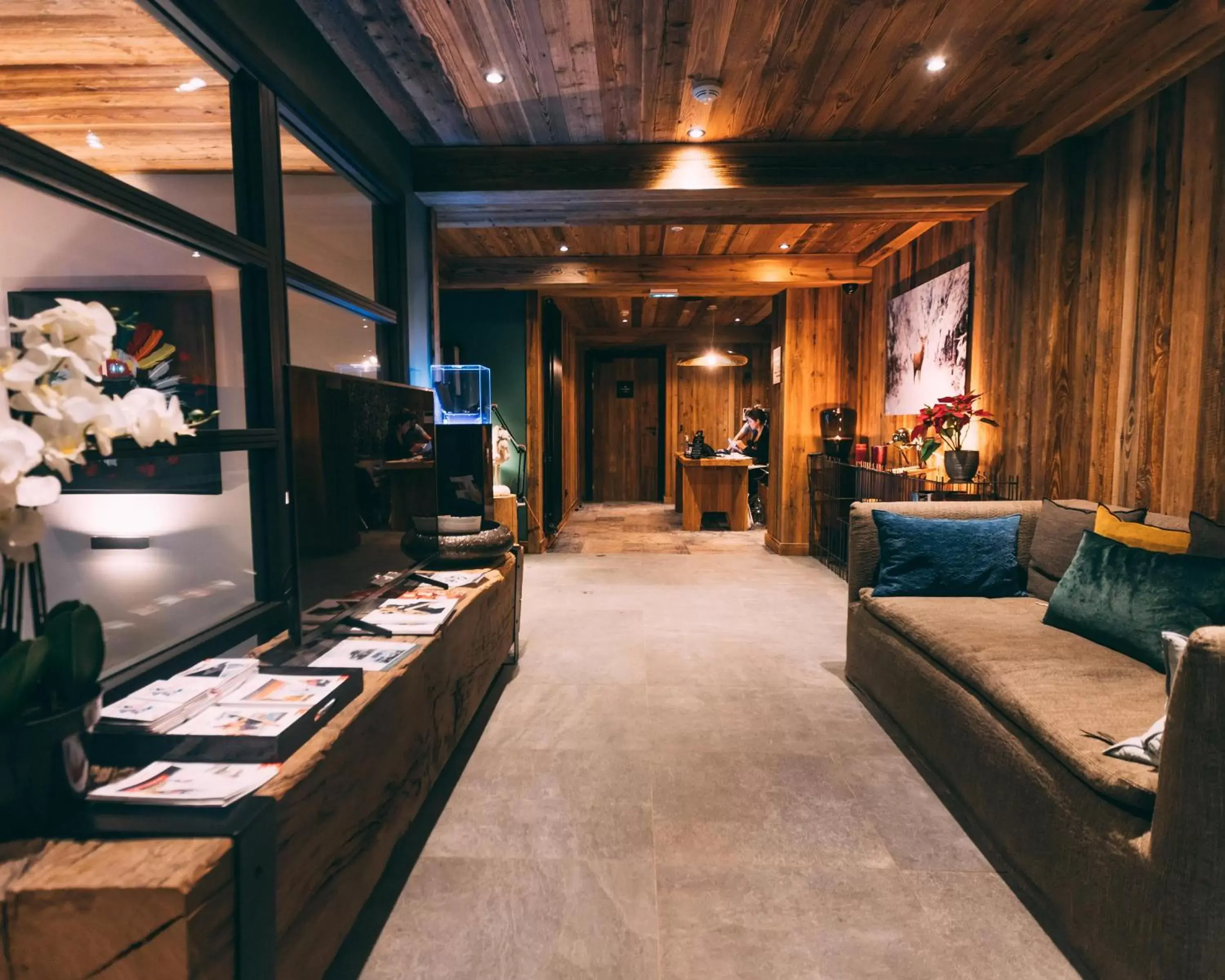 Lobby/Reception in Hotel MONT-BLANC VAL D'ISERE