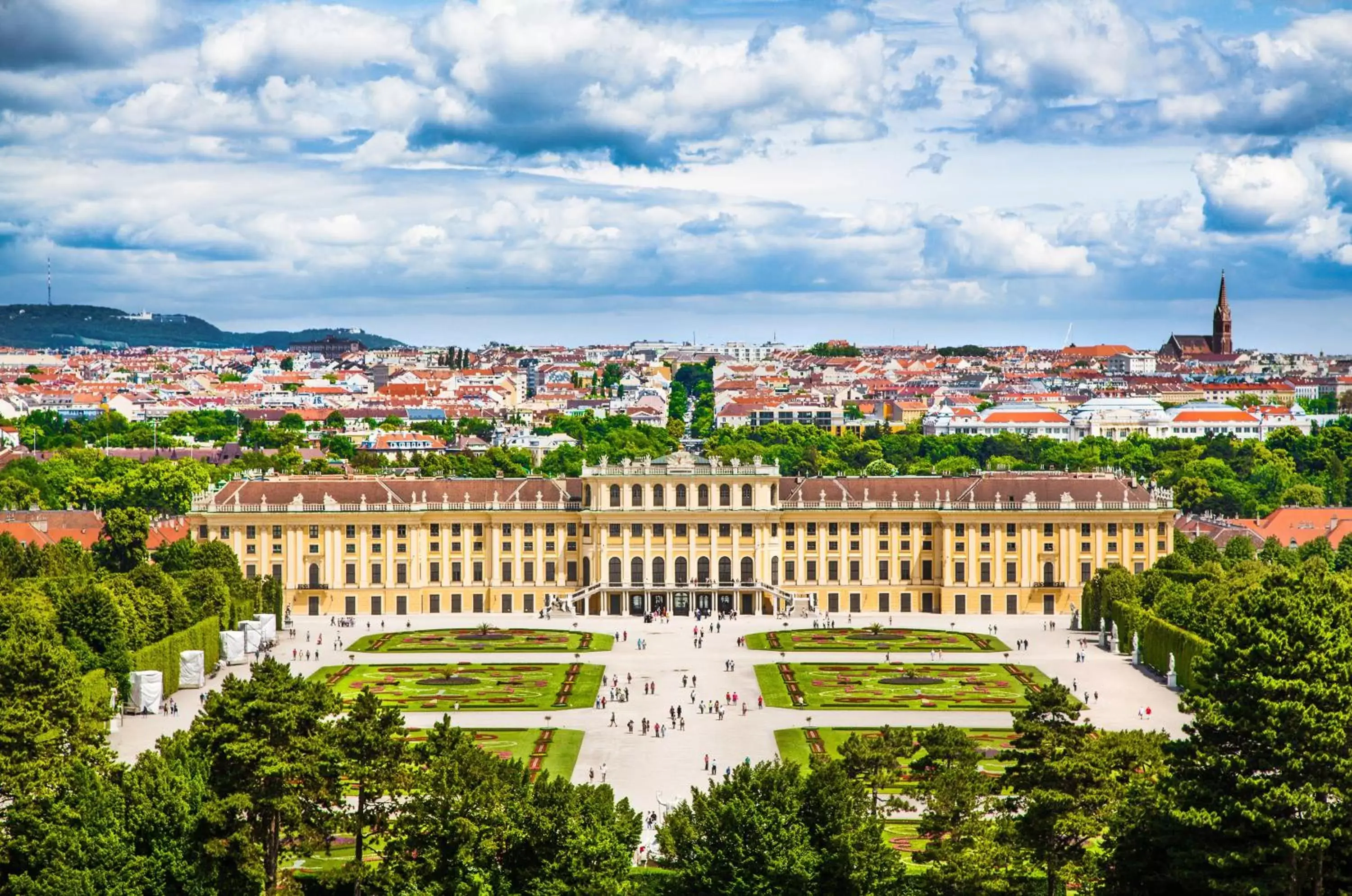 Nearby landmark, Bird's-eye View in Grand Hotel Wien