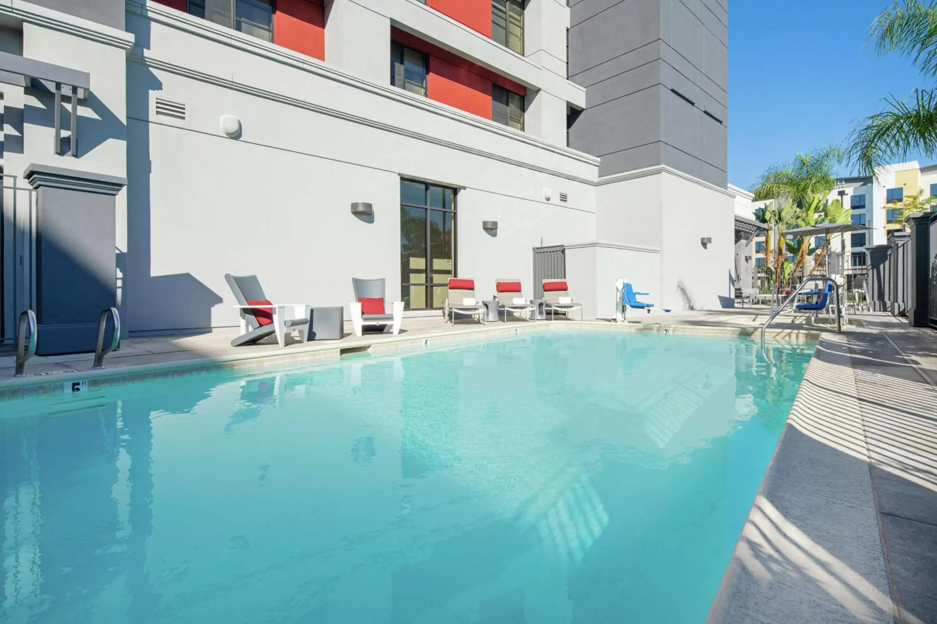 Pool view, Swimming Pool in Hilton Garden Inn Irvine Spectrum Lake Forest