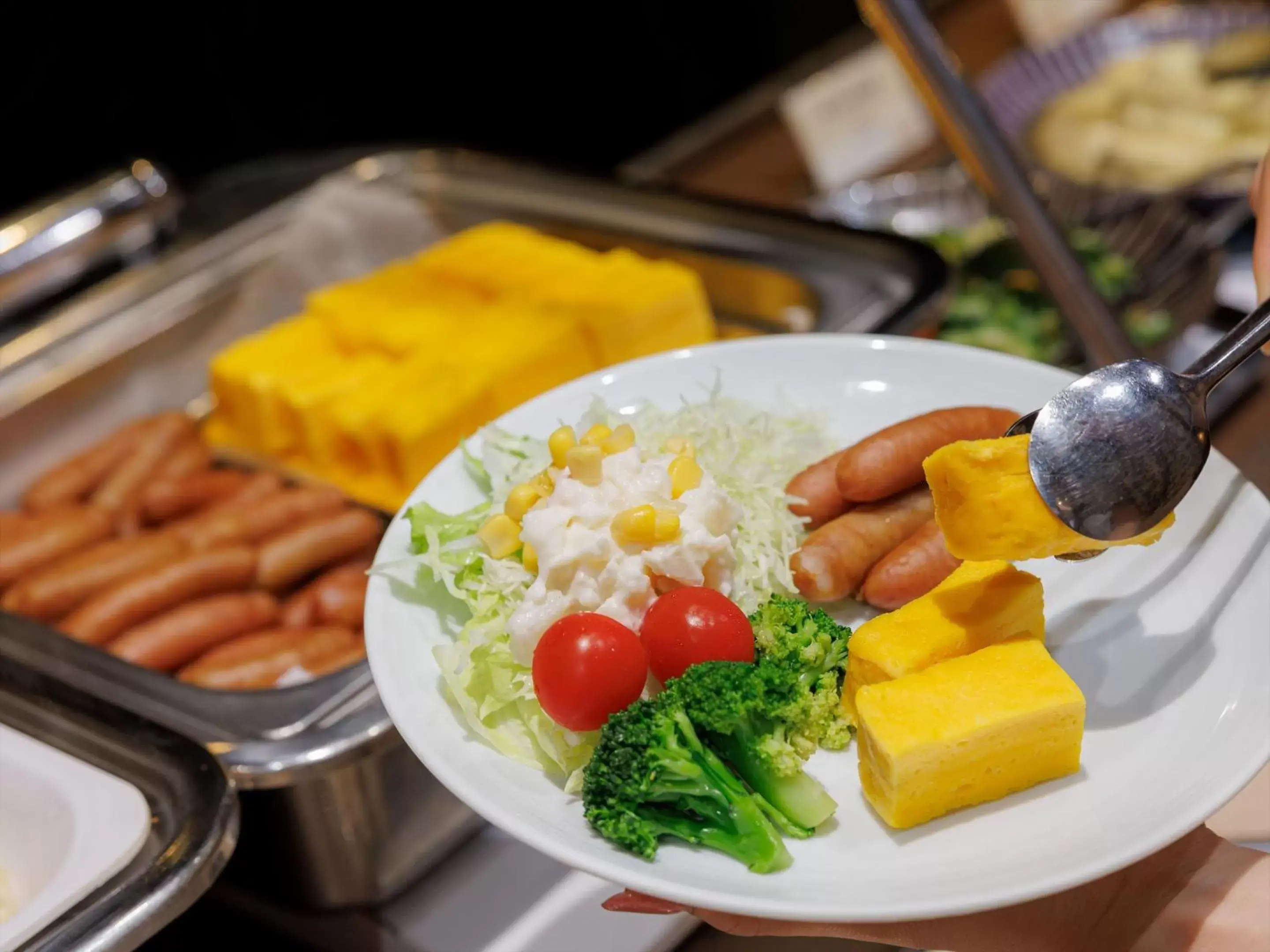 Breakfast in JR Kyushu Hotel Kagoshima Breakfast in JR Kyushu Hotel Kagoshima