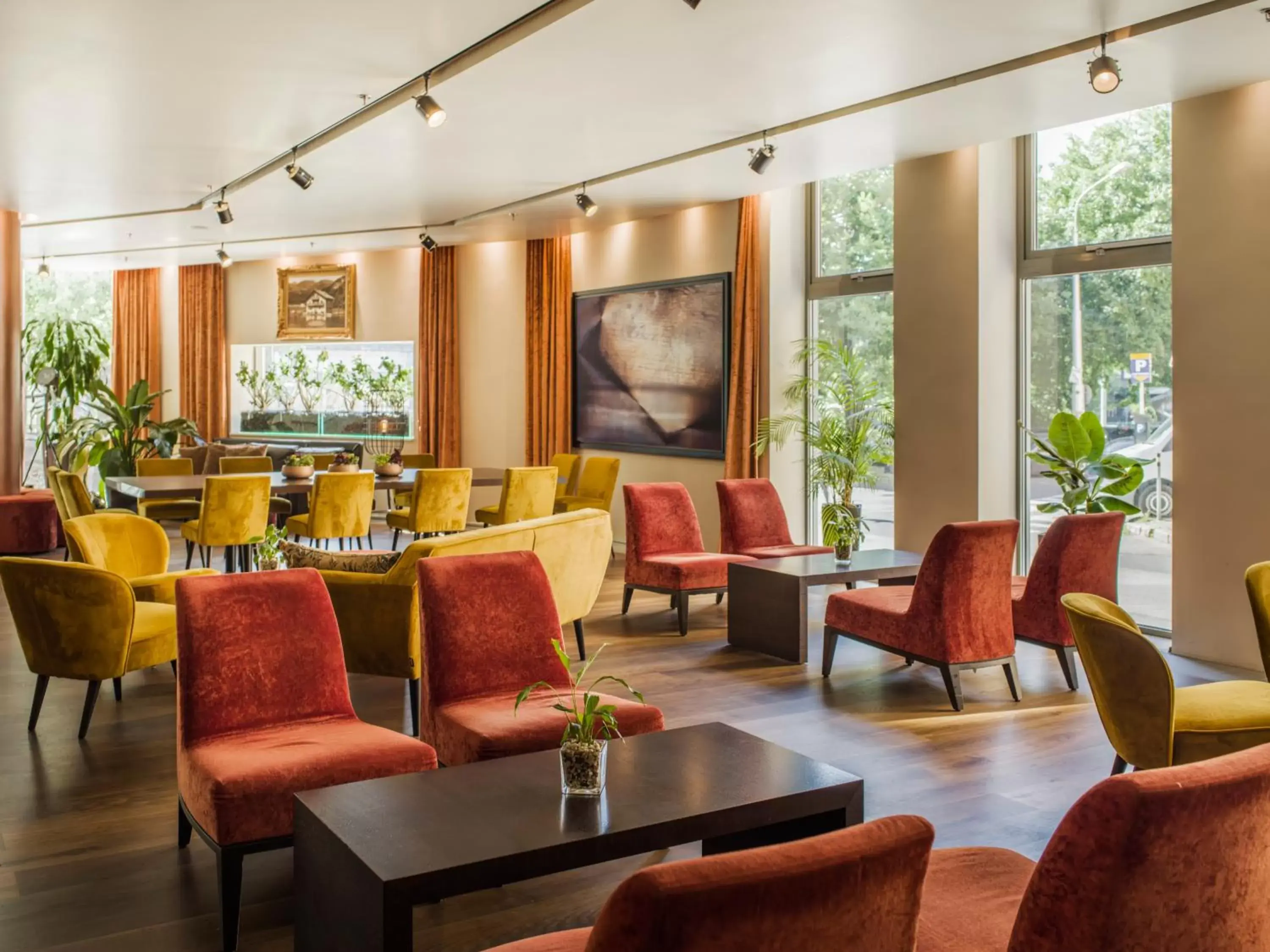 Lobby or reception in Falkensteiner Hotel Bratislava Lobby or reception in Falkensteiner Hotel Bratislava