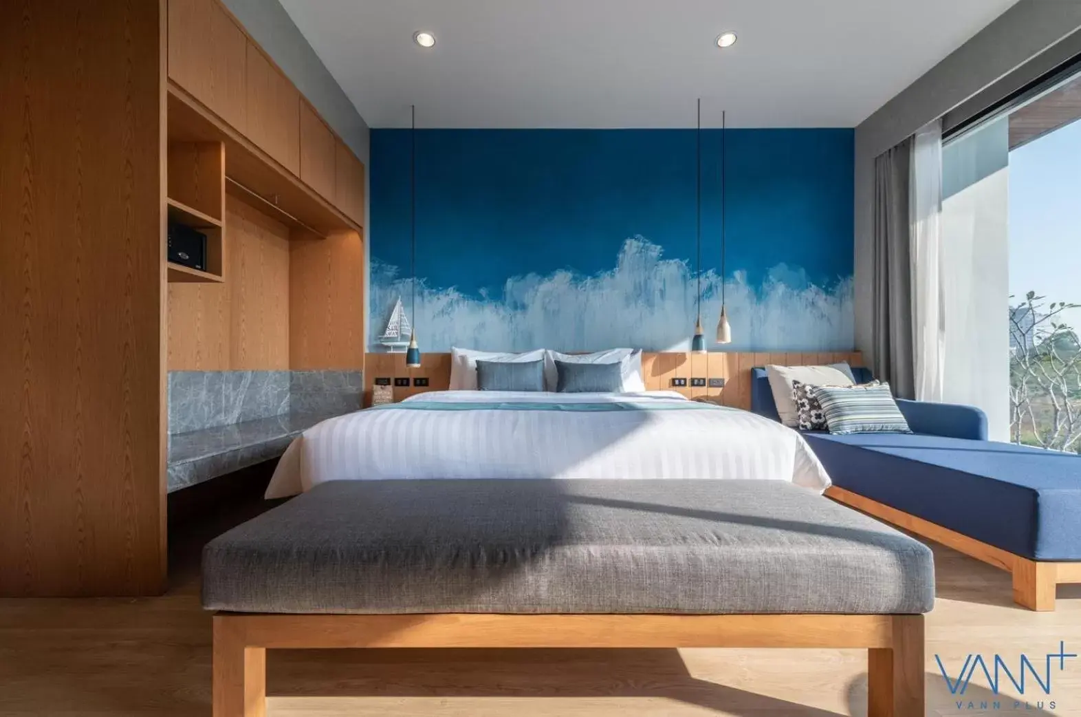 Bed in Vann Hua Hin Resort Bed in Vann Hua Hin Resort