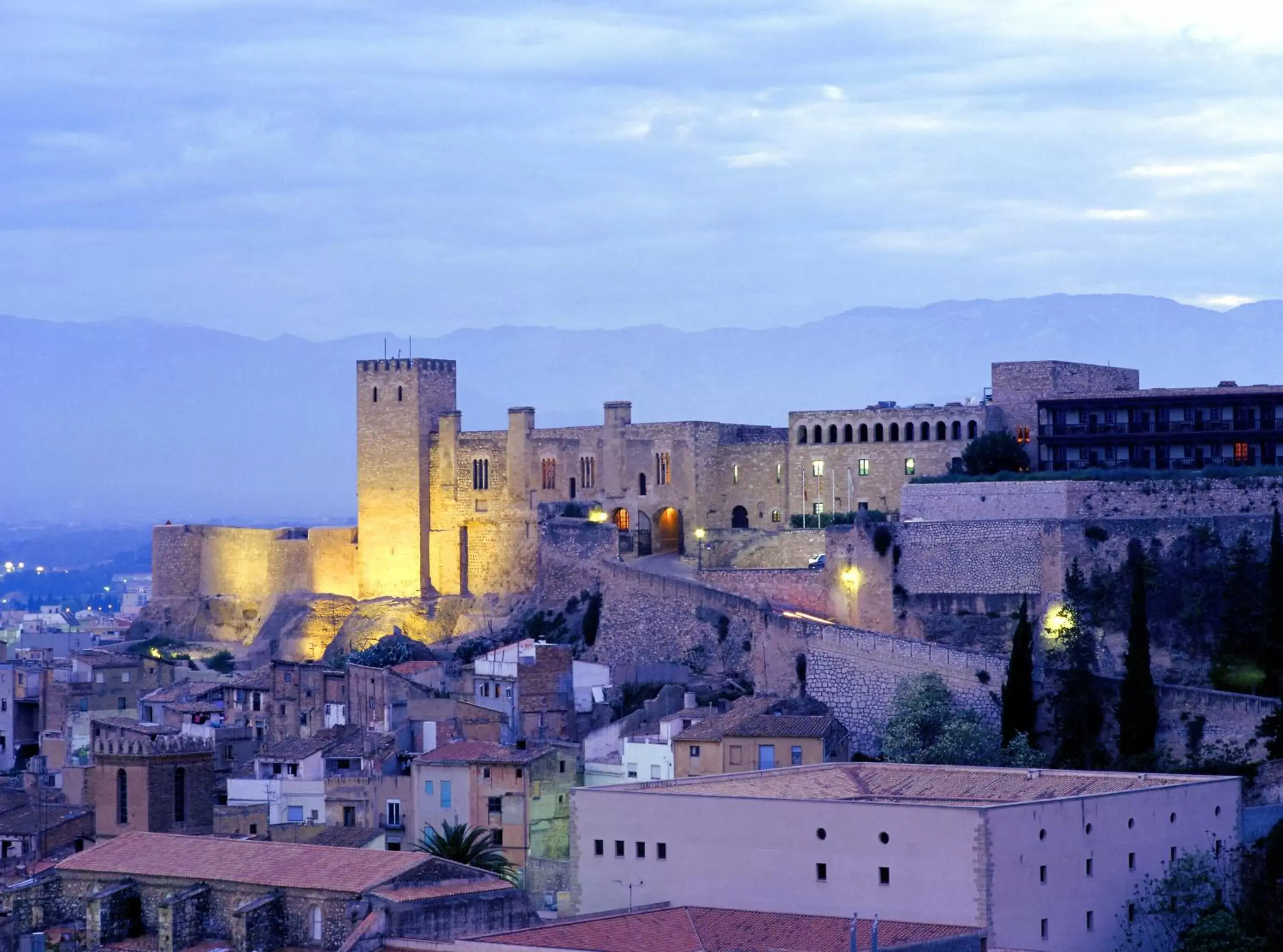 Night in Parador de Tortosa