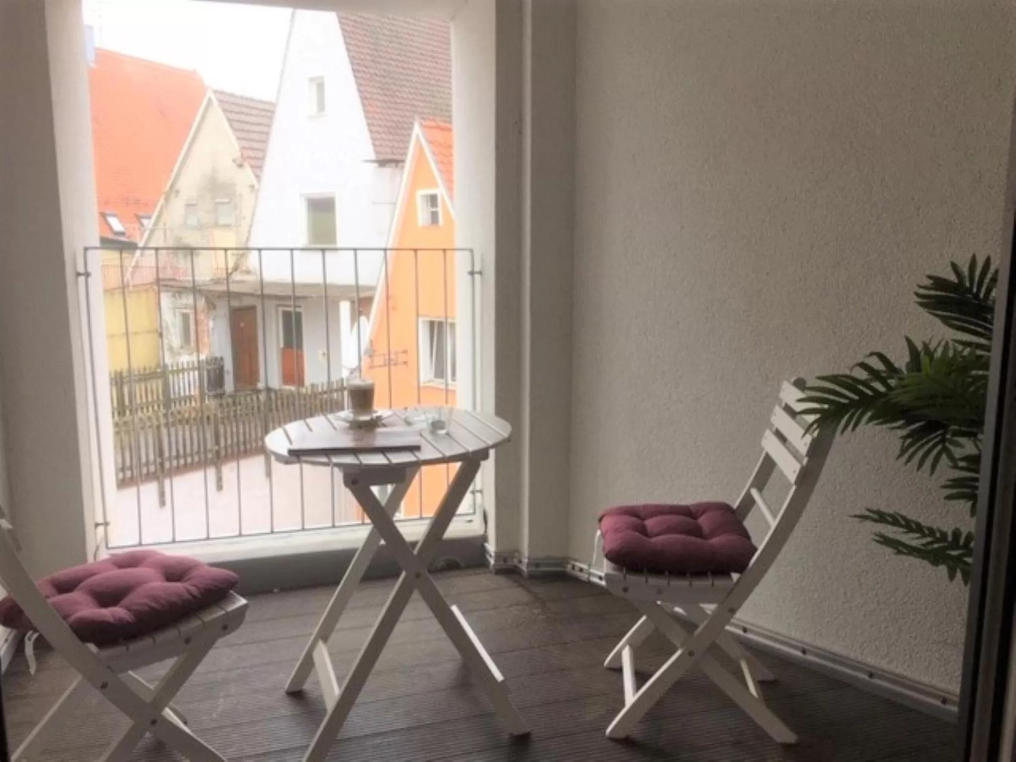 Balcony/Terrace in SleepySleepy Hotel Dillingen