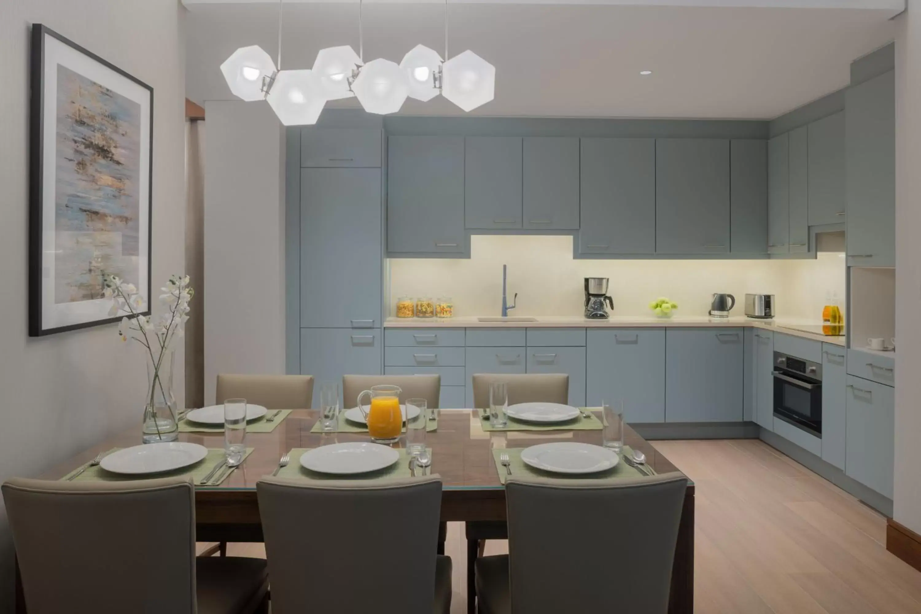 Bedroom, Dining Area in Marriott Executive Apartments Kuwait City